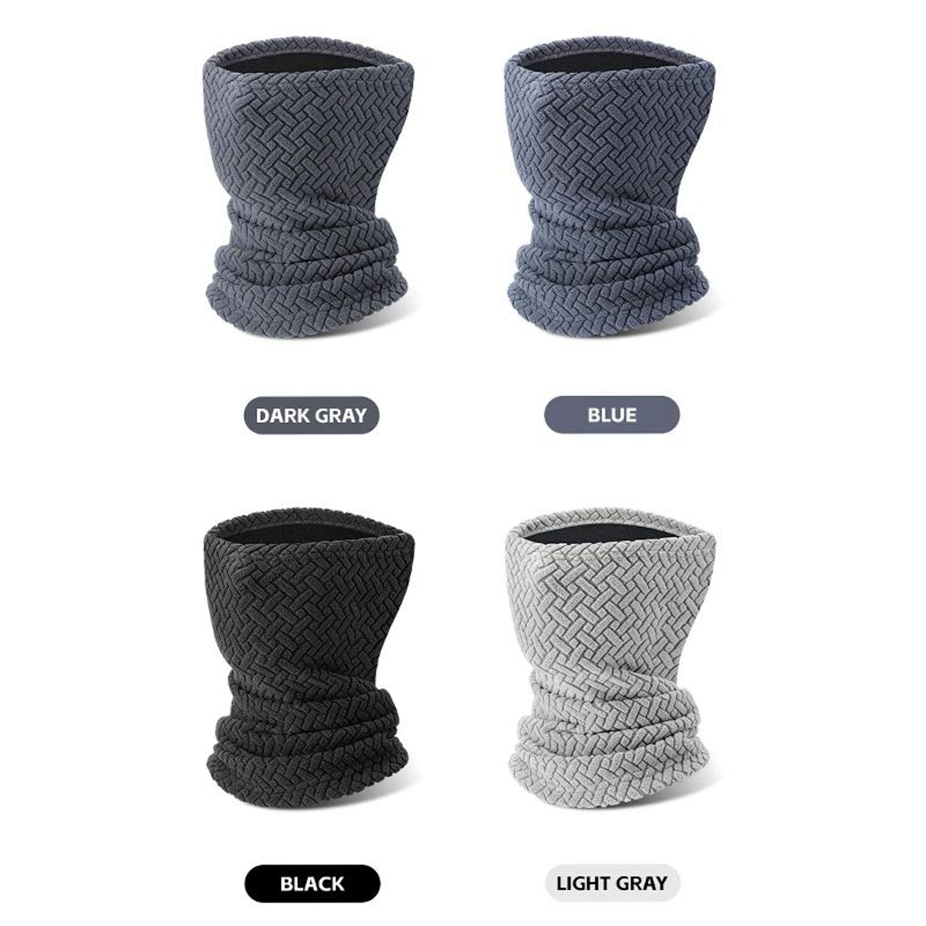 Performance Winter Cycling Mask  Windproof Neck Warmer Thermal Fleece Face Cover 1