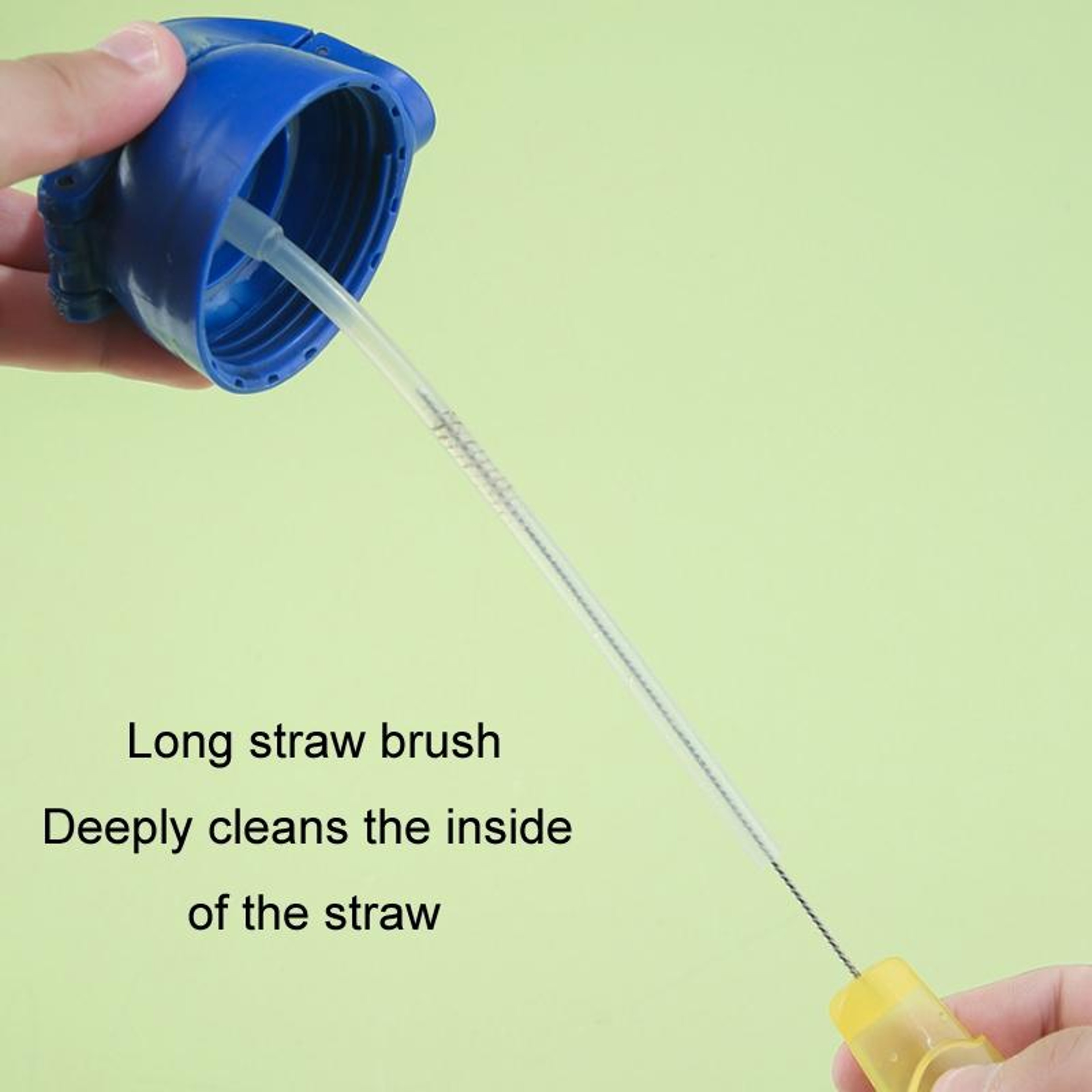 Premium 5 In 1 Multifunctional Cup  Bottle Cleaning Brush With Straw Tool 6
