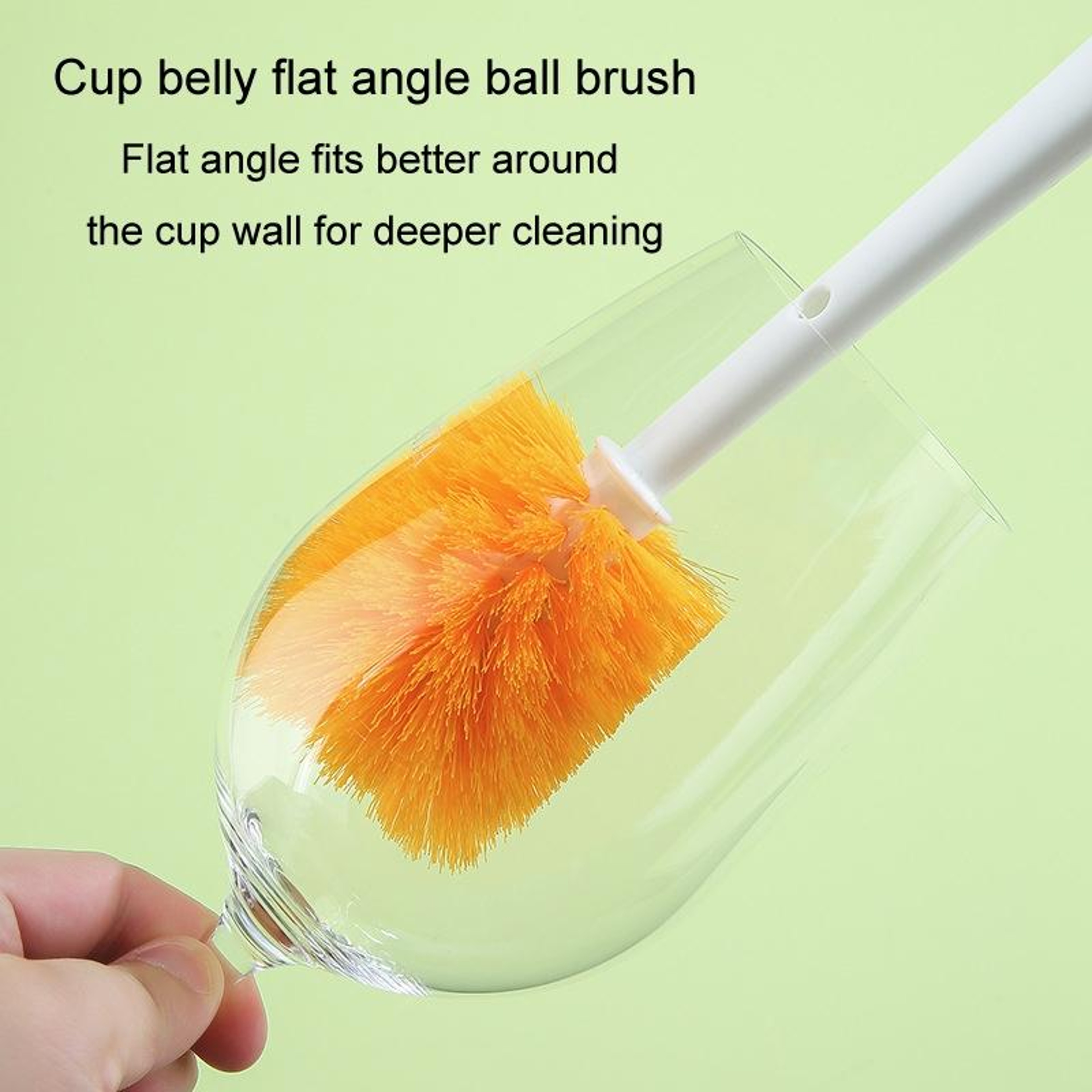 Premium 5 In 1 Multifunctional Cup  Bottle Cleaning Brush With Straw Tool 7