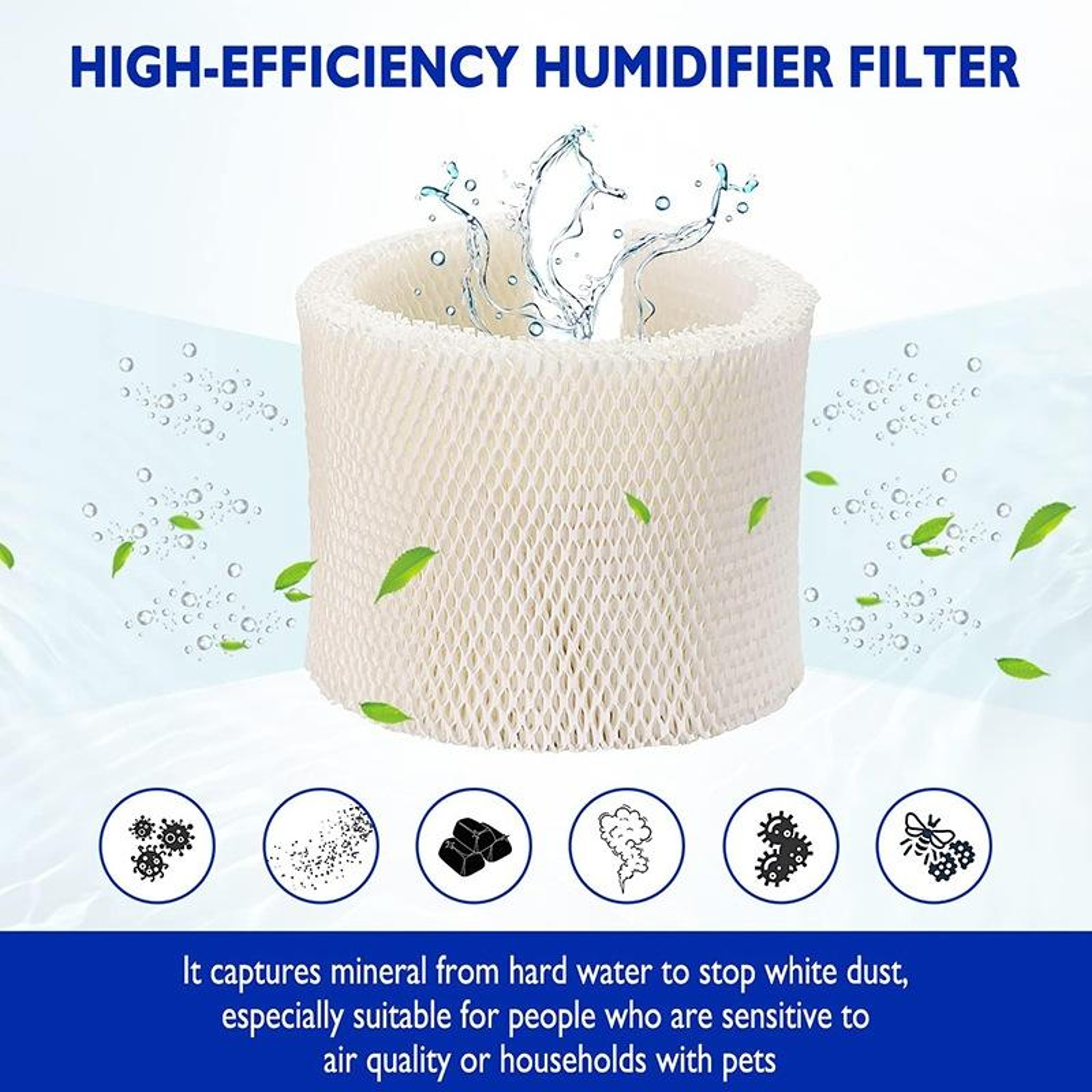 Premium Humidifier Wick Filter Replacement for Aircare & Kenmore Models, High Absorbency Moisture Pad – view 5