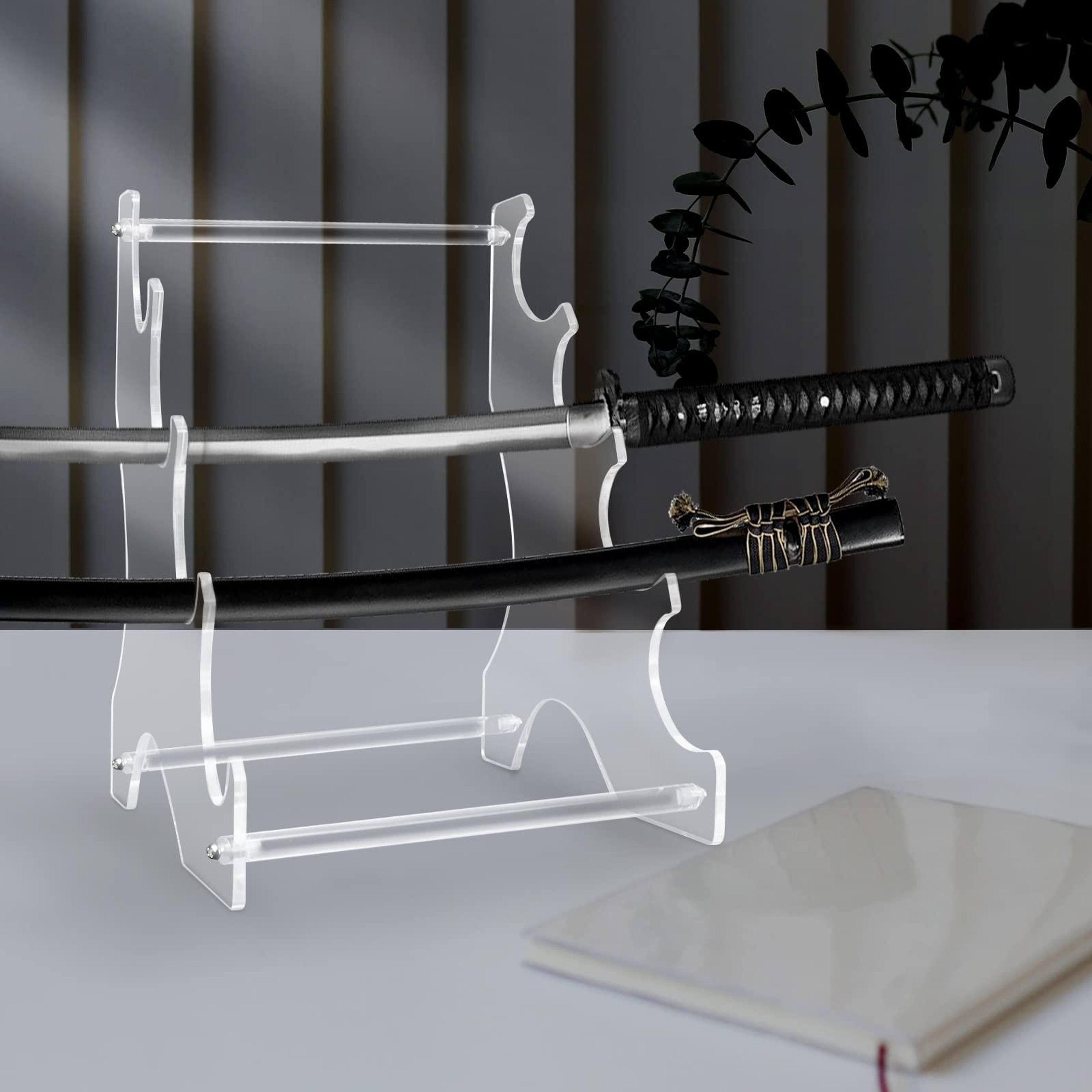 4-Tier Lightsaber Display Stand Acrylic Collector Rack for 4 Sabers – view 5