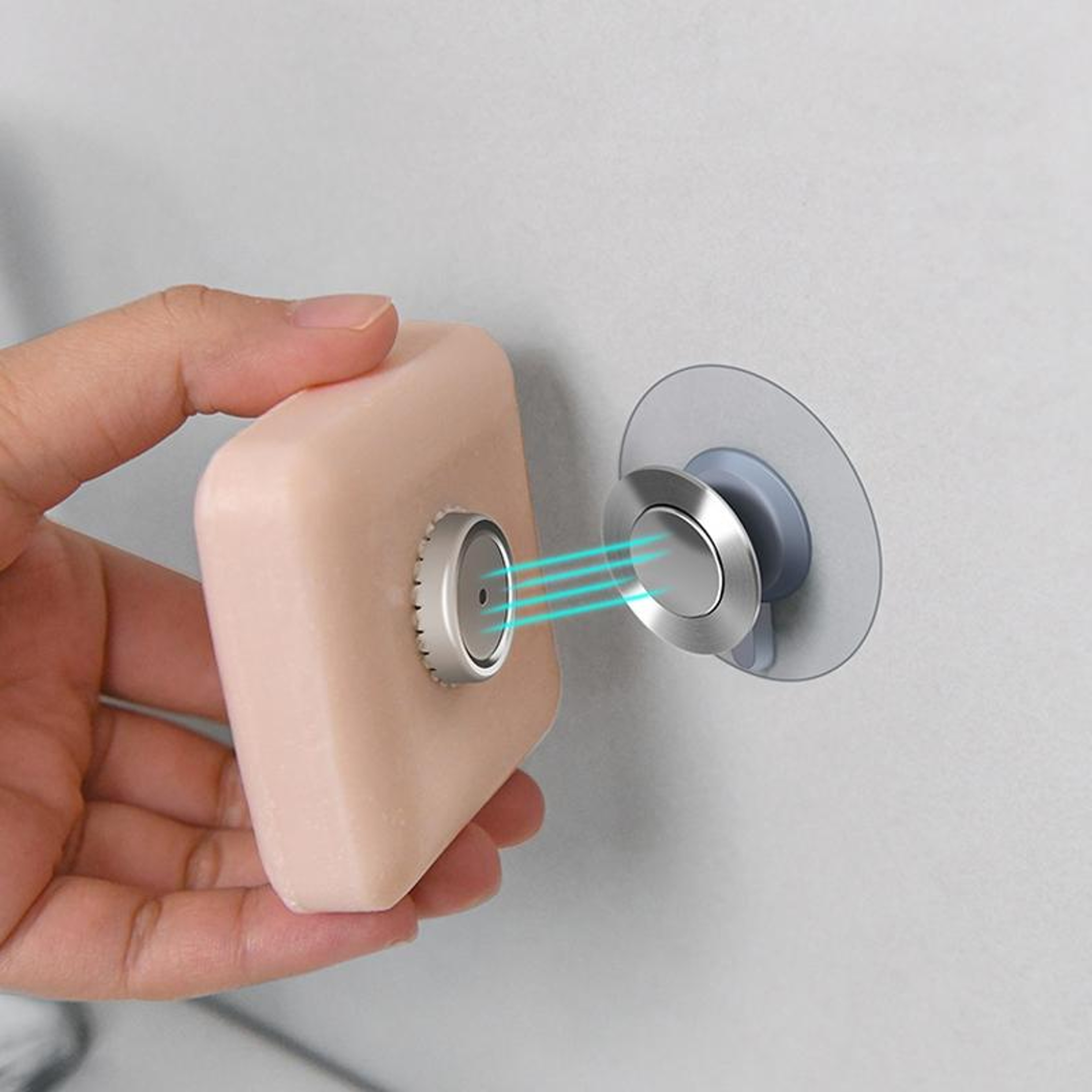Premium Stainless Steel Magnetic Wall Mounted Soap Rack Rust Resistant Bathroom Organizer 0
