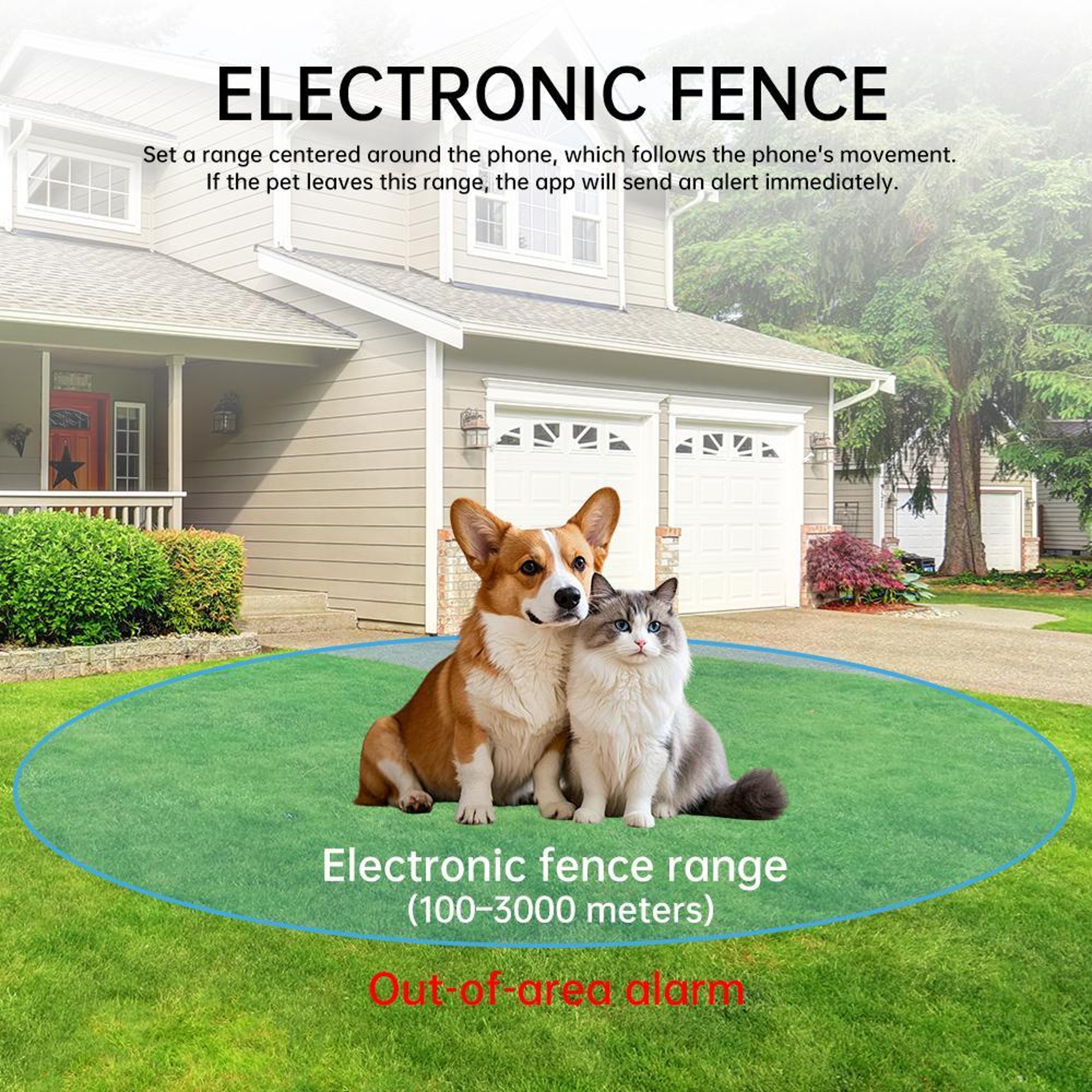 Advanced Pet GPS Tracker Collar With Real Time Location  SOS Alerts 9