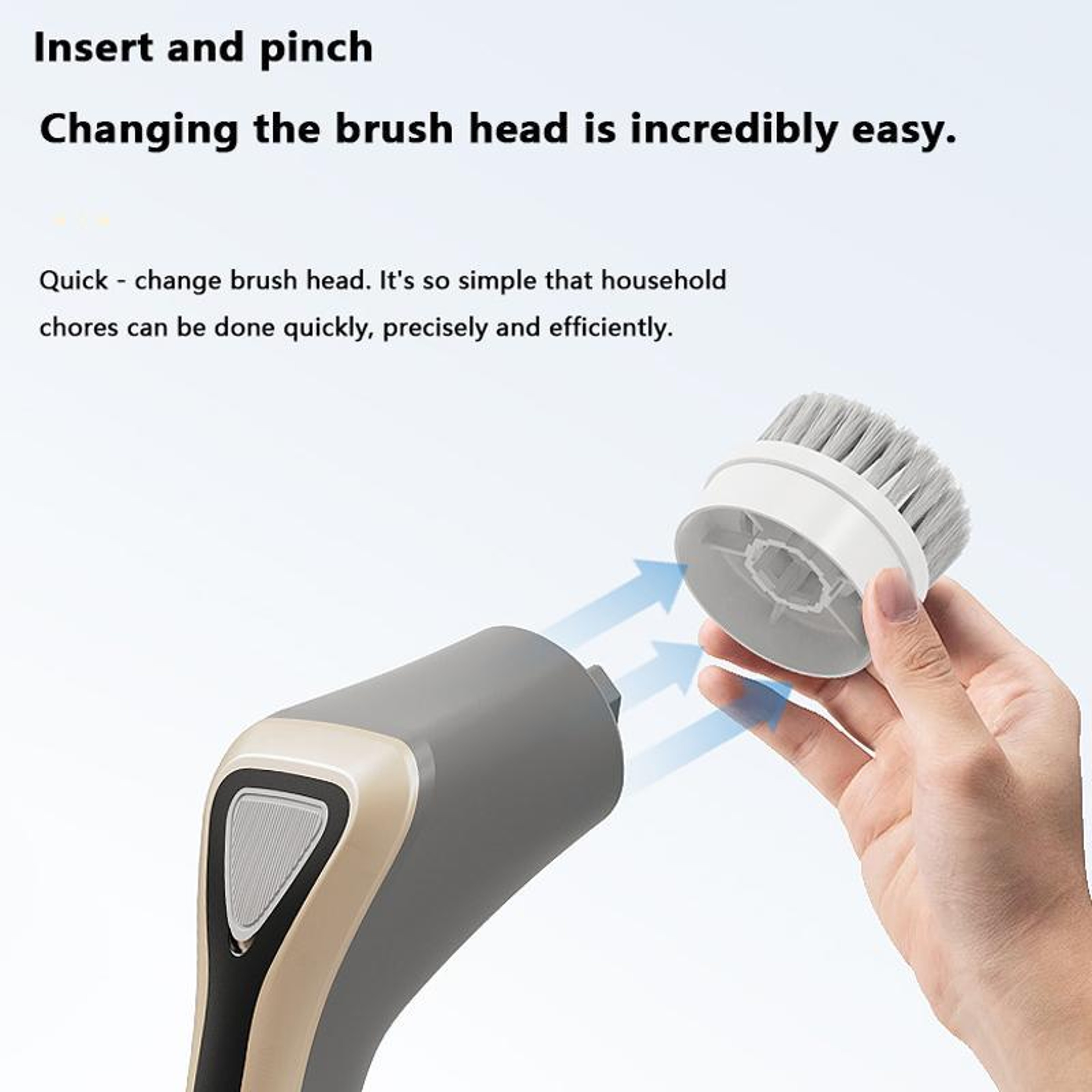7 in 1 Extendable Electric Cleaning Brush & Multi Surface Scrubber for Home and Auto – view 12