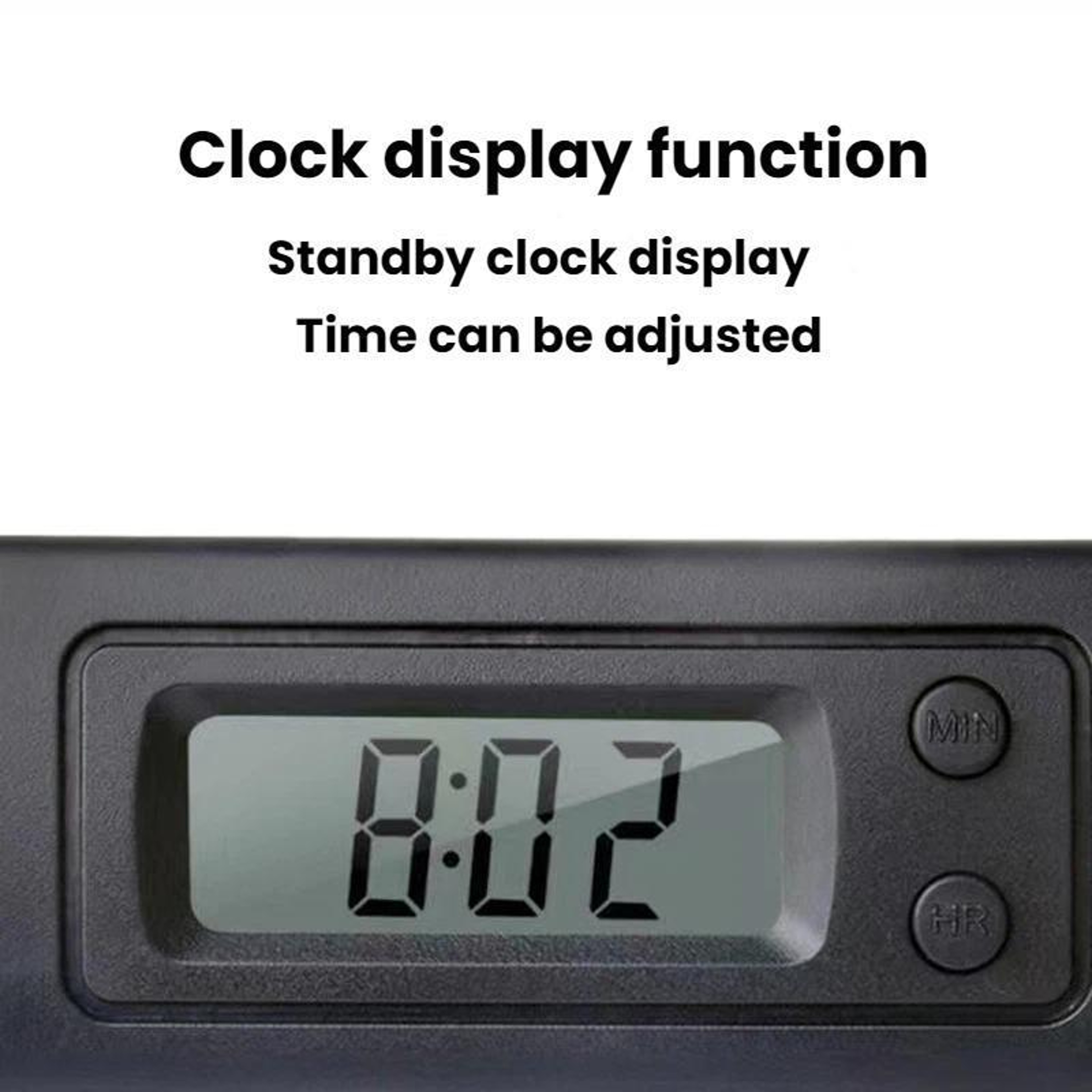 Premium Embedded Waterproof Digital Thermometer with Large Display – view 3