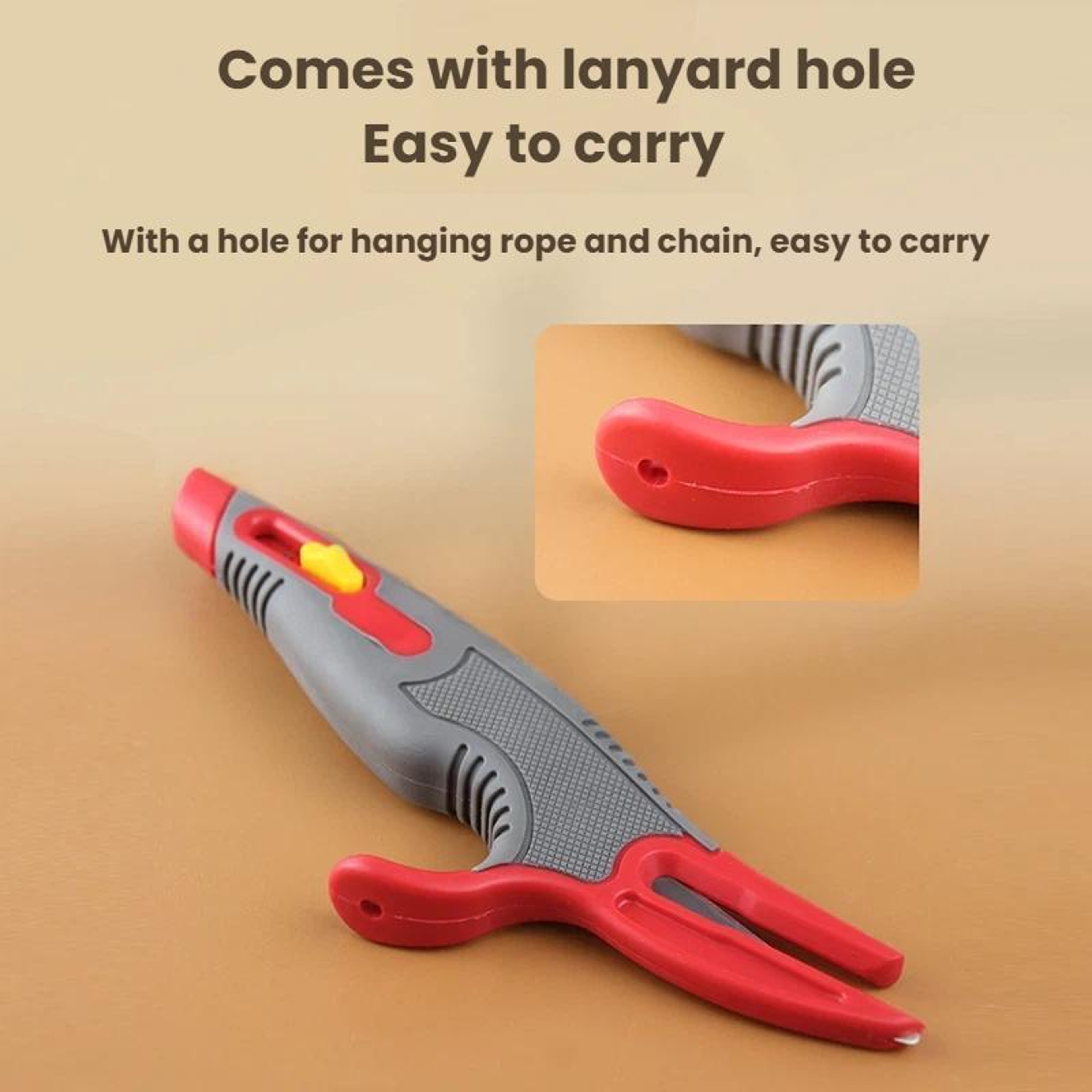 Auto Retract Box Opener  Safety Utility Knife For Tape And Package Cutting 5