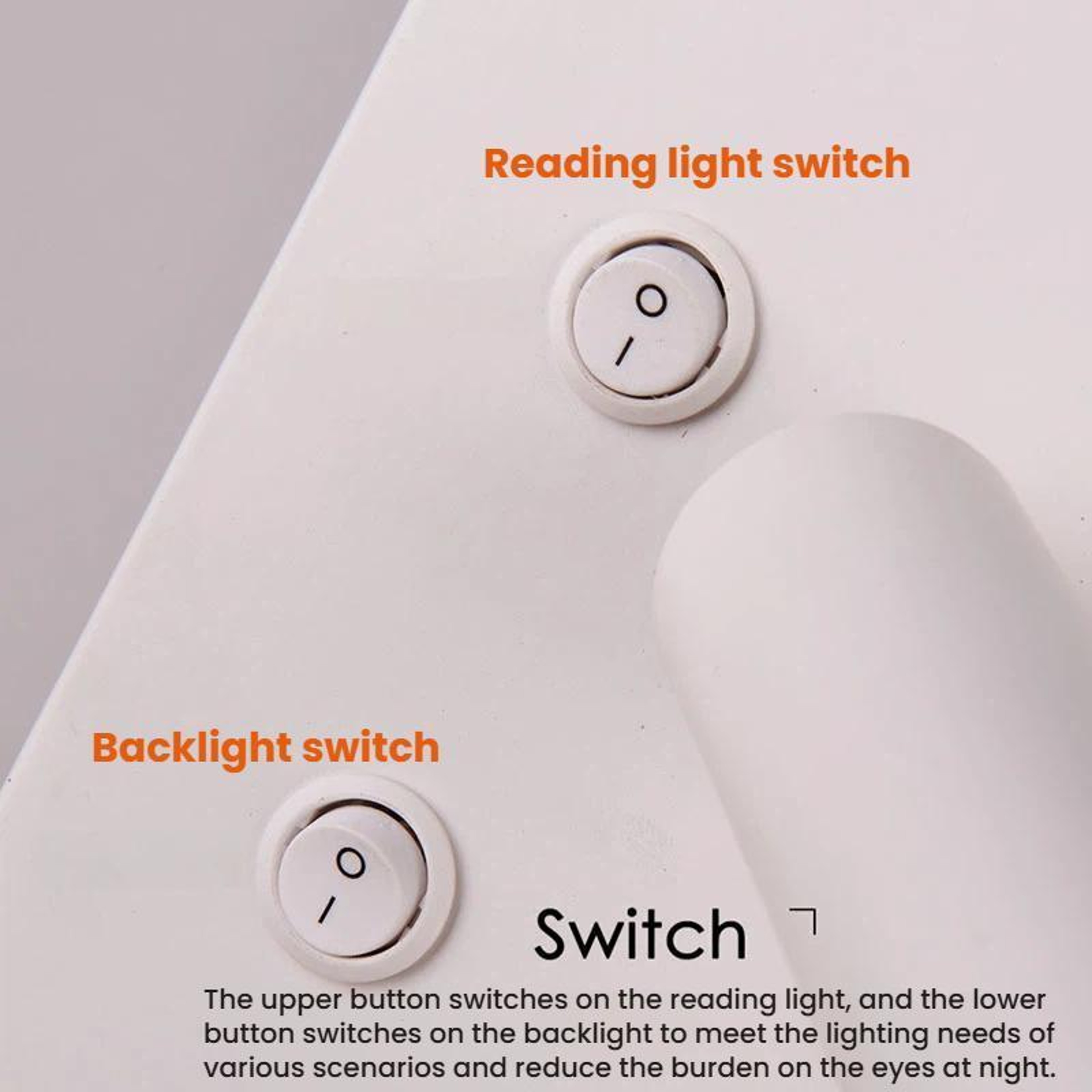LED Bedside Wall Reading Light With Wireless Charger  USB Port 5