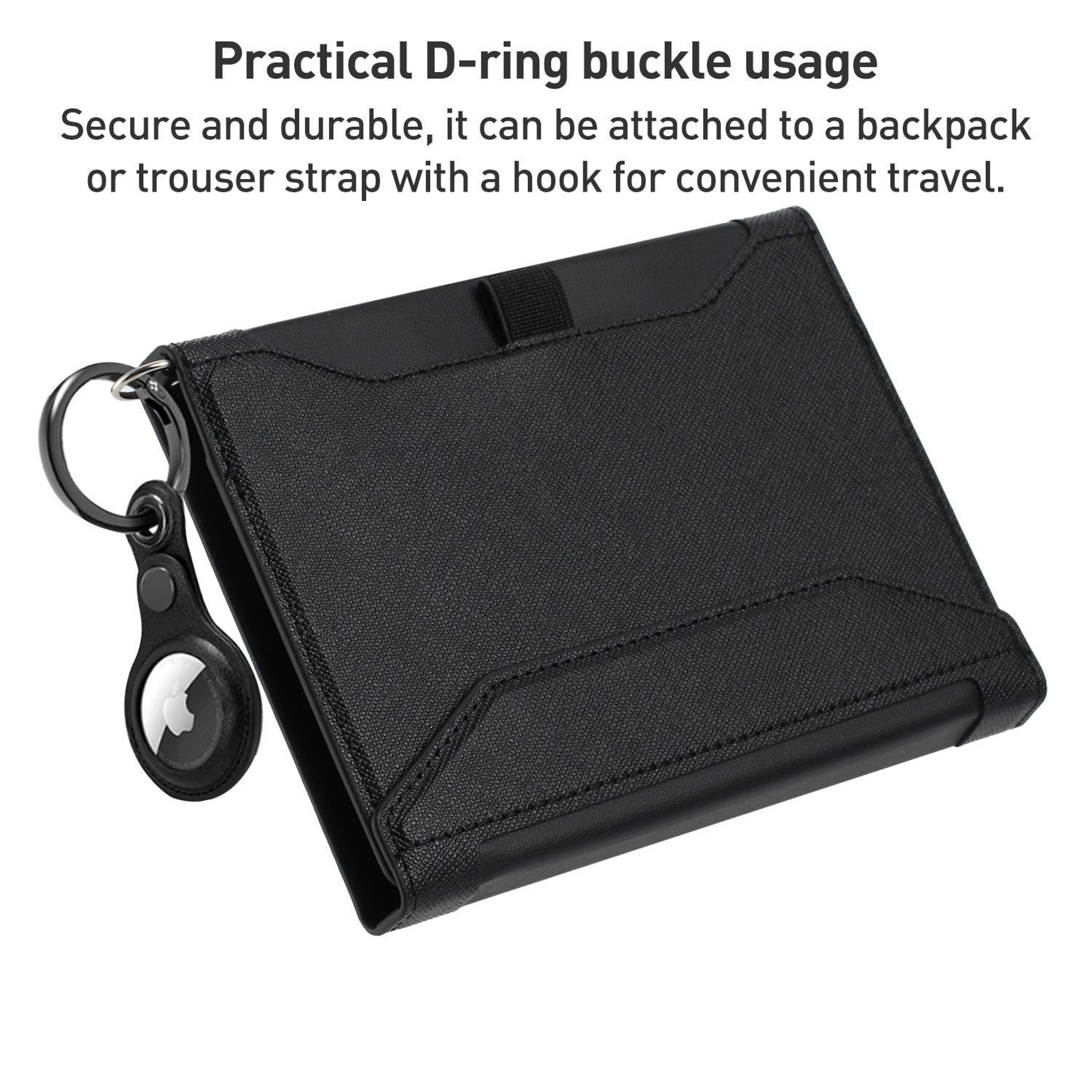 RFID Travel Passport Wallet With Lanyard  Document Organizer 1