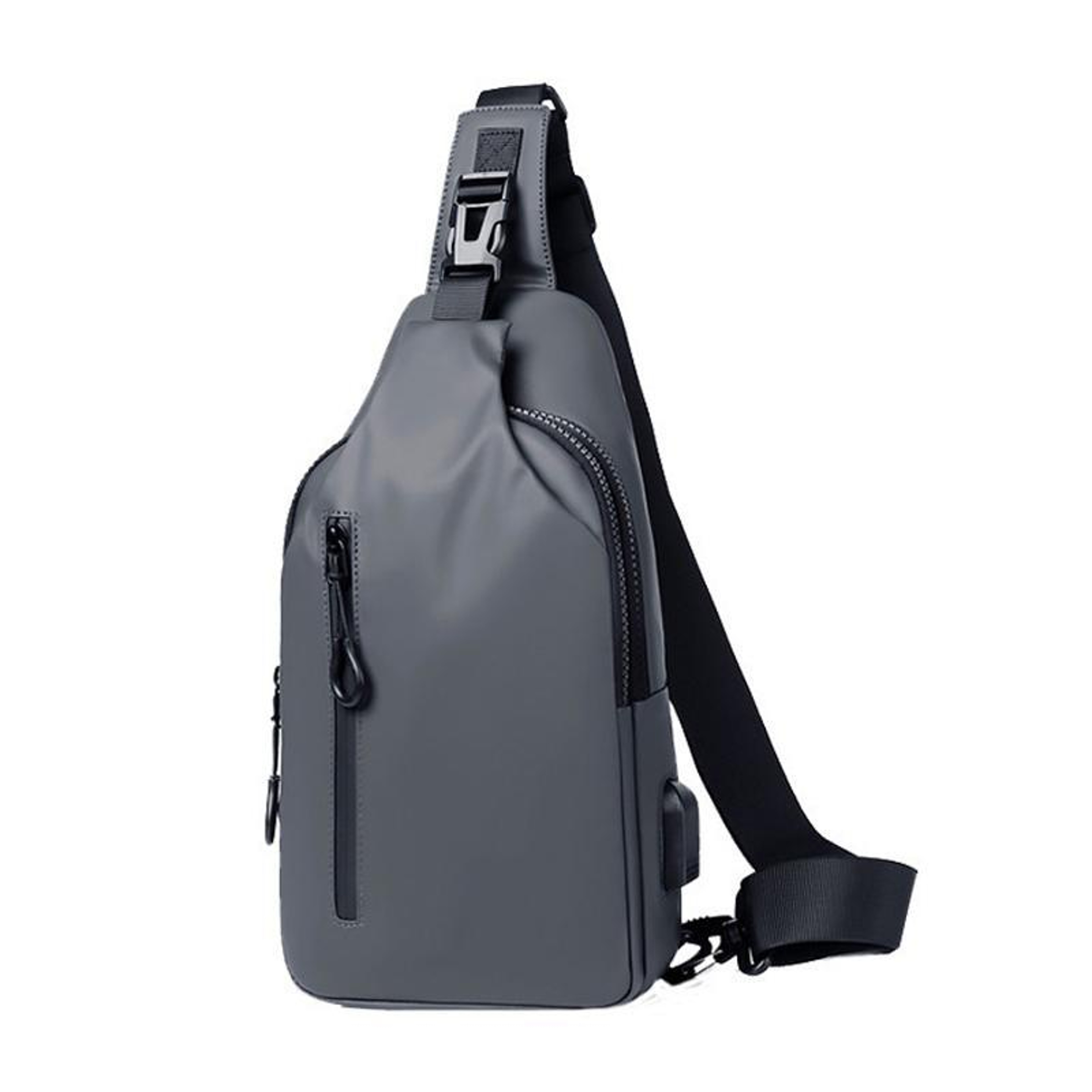 Anti Theft Sling Backpack With USB Charging Port And Water Resistant Design 10