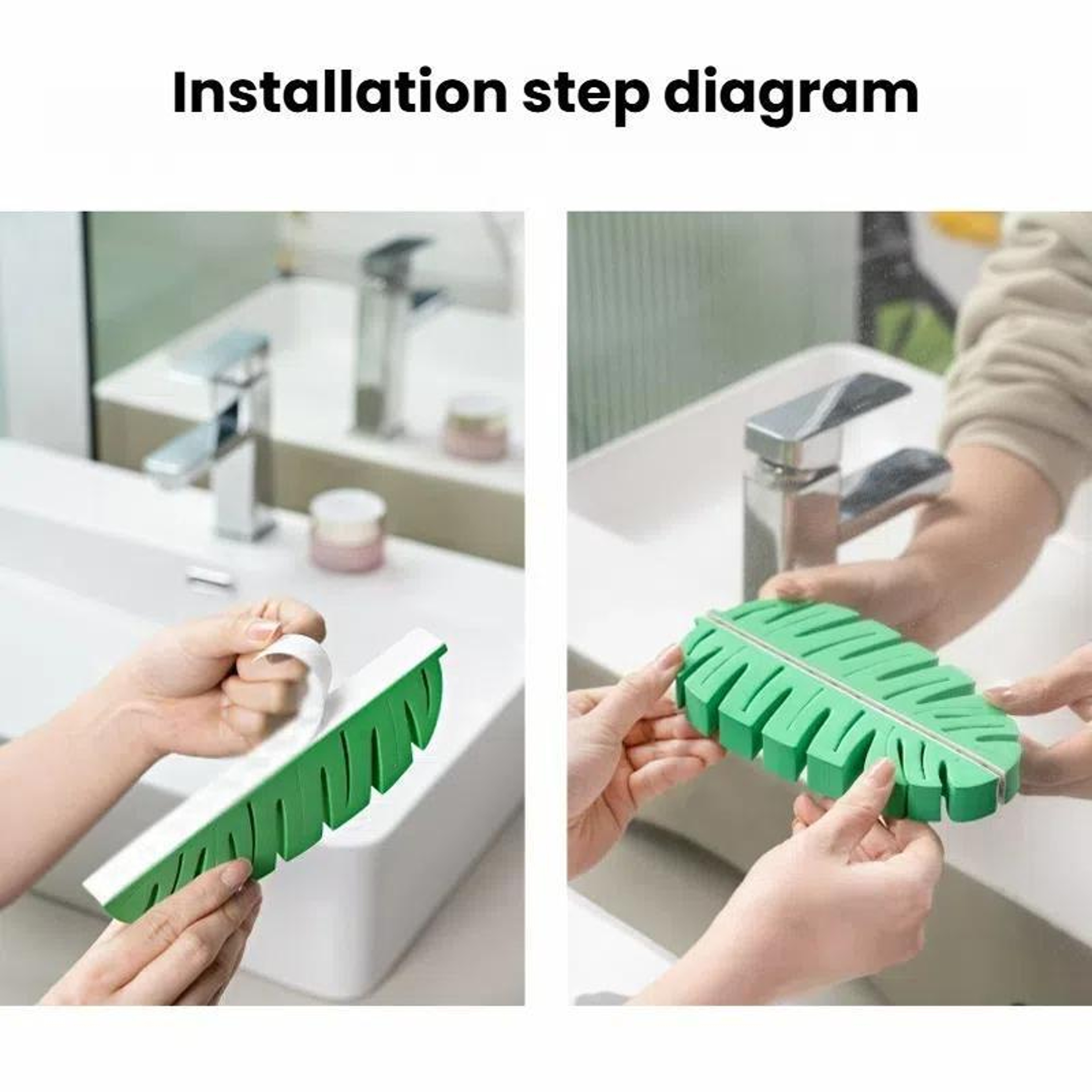 Wall Mounted Makeup Brush Drying Rack And Toothbrush Organizer 2