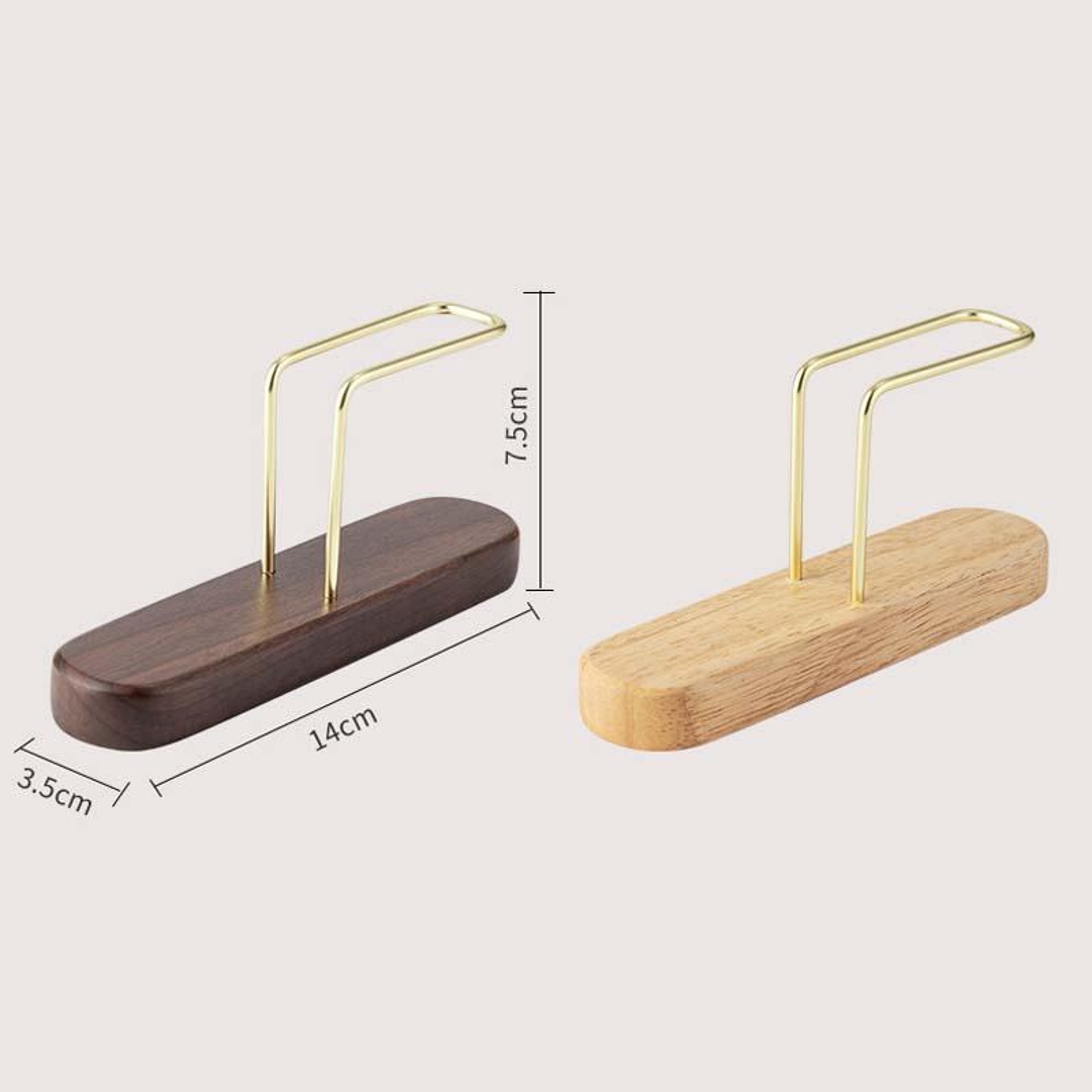 Walnut Wood Coffee Filter Holder  Coffee Paper Holder Stand Solid Wooden Coffee Filter Storage Box 5