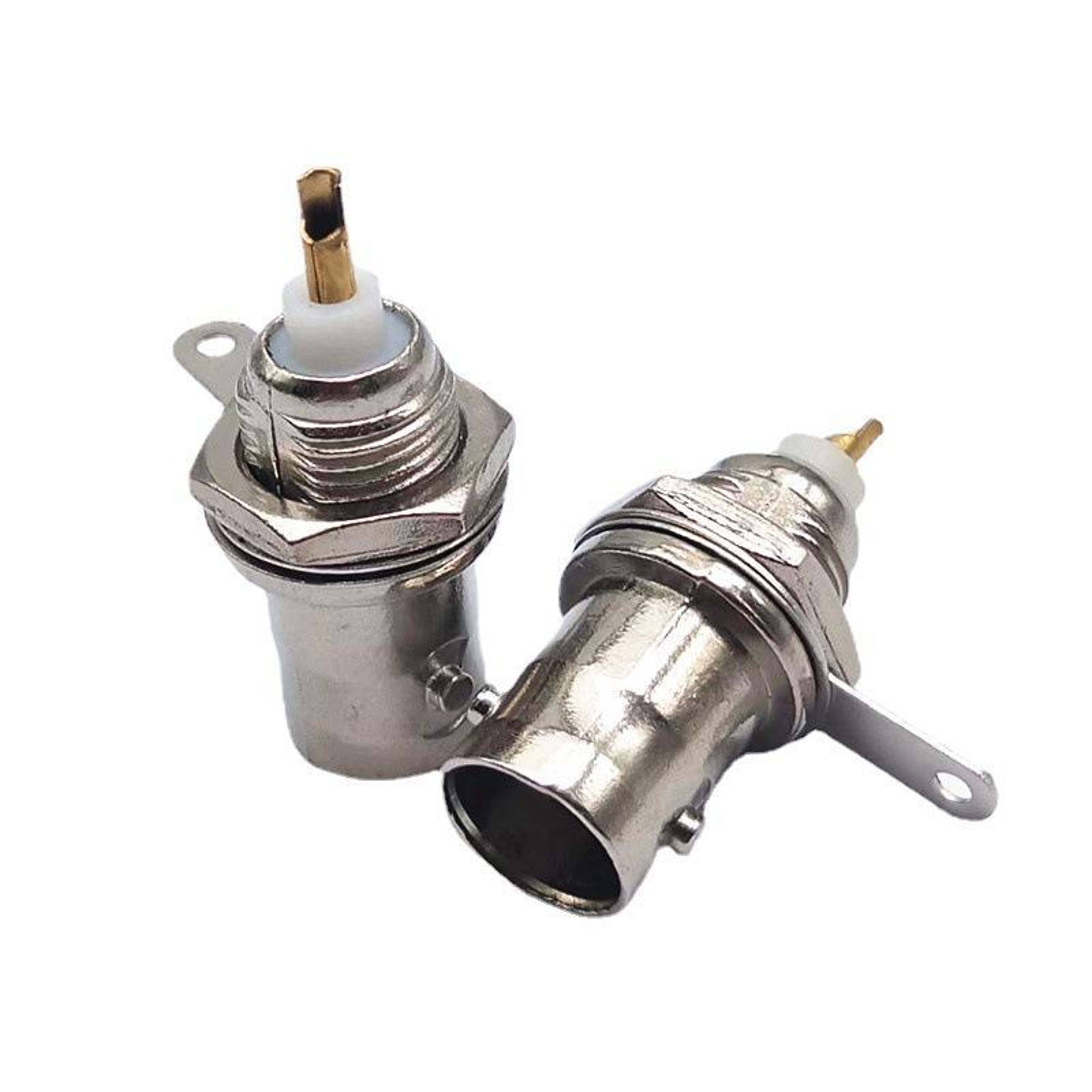 3PCS Gold-Plated BNC Female Panel Mount Socket Set for Oscilloscopes & Test Equipment – view 2