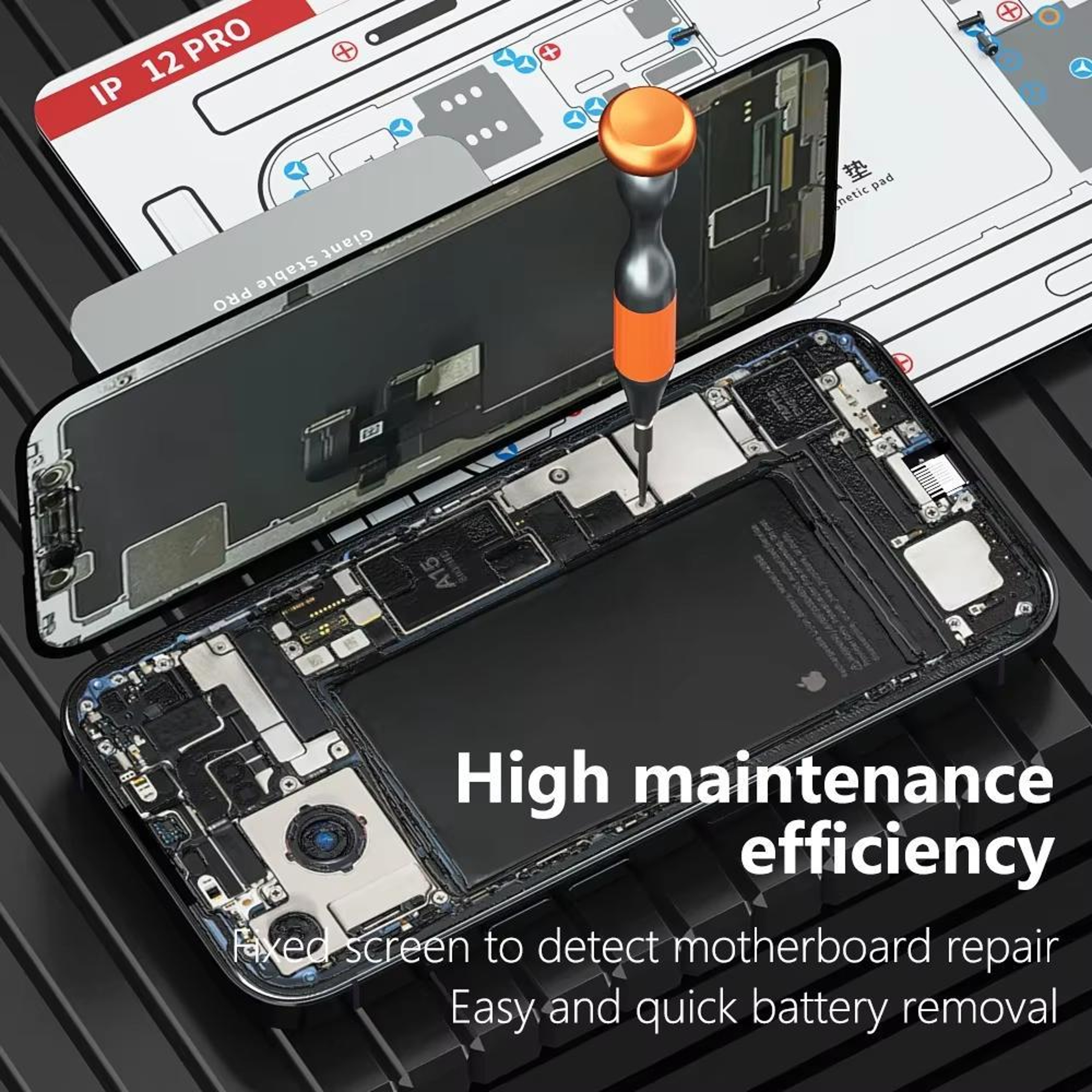 Giant Stability Pro Phone Screen Repair Tool with Suction Cup Support Stand – view 8