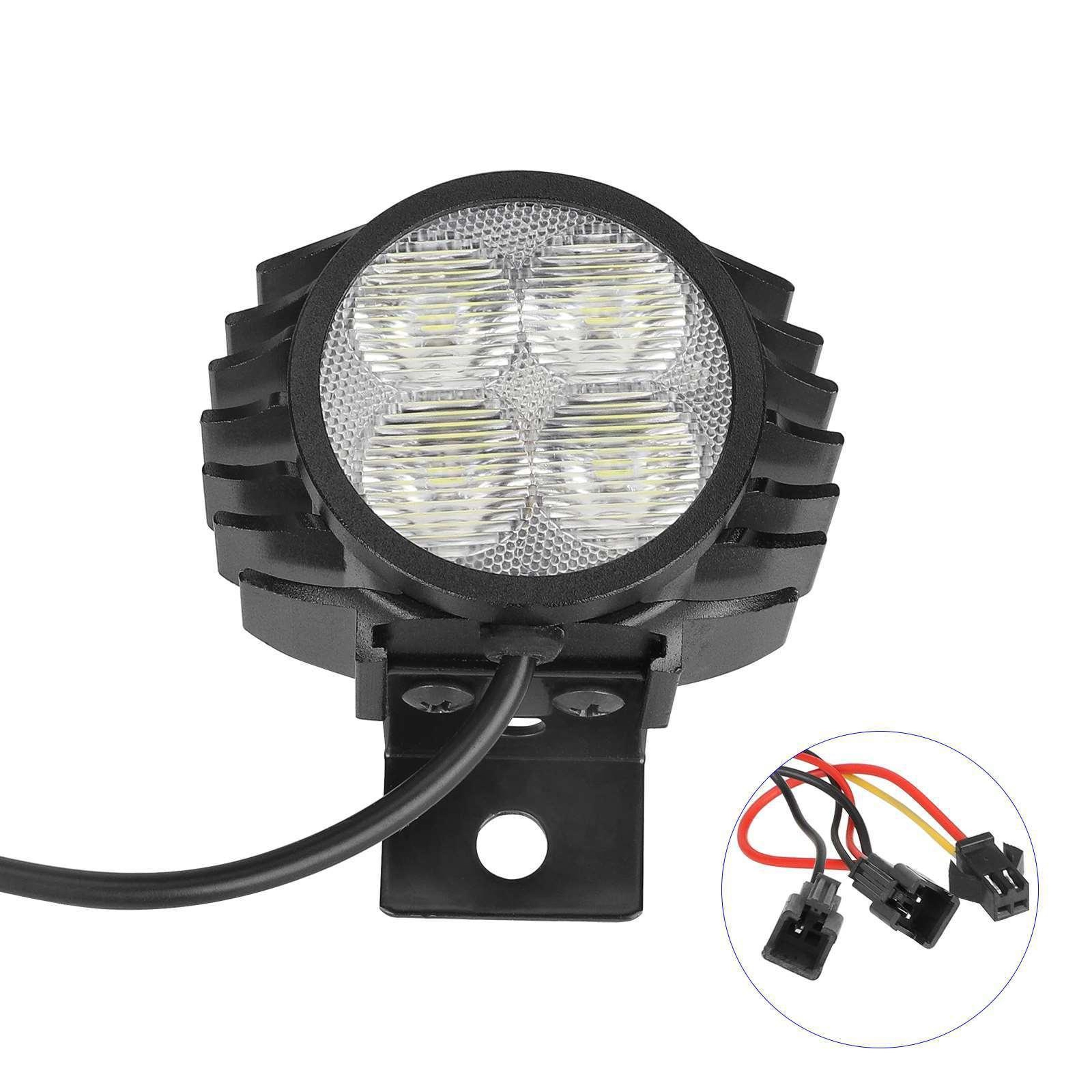 Kugoo M4 Pro LED Scooter Headlight & Horn Combo Safety Light – view 2