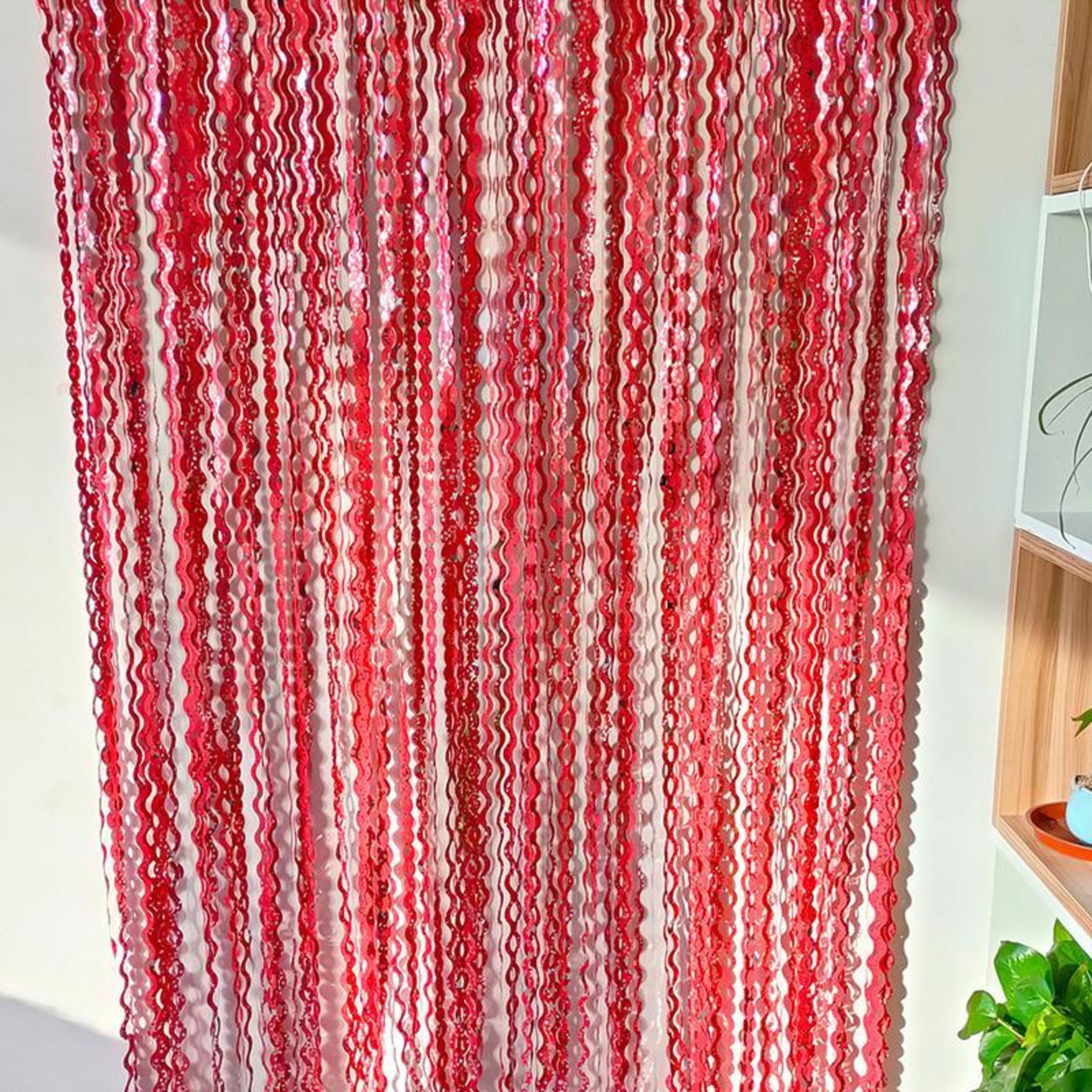 Sparkling Foil Fringe Curtain Party Backdrop Set for Birthdays, Weddings & Celebrations 2PCS – view 4