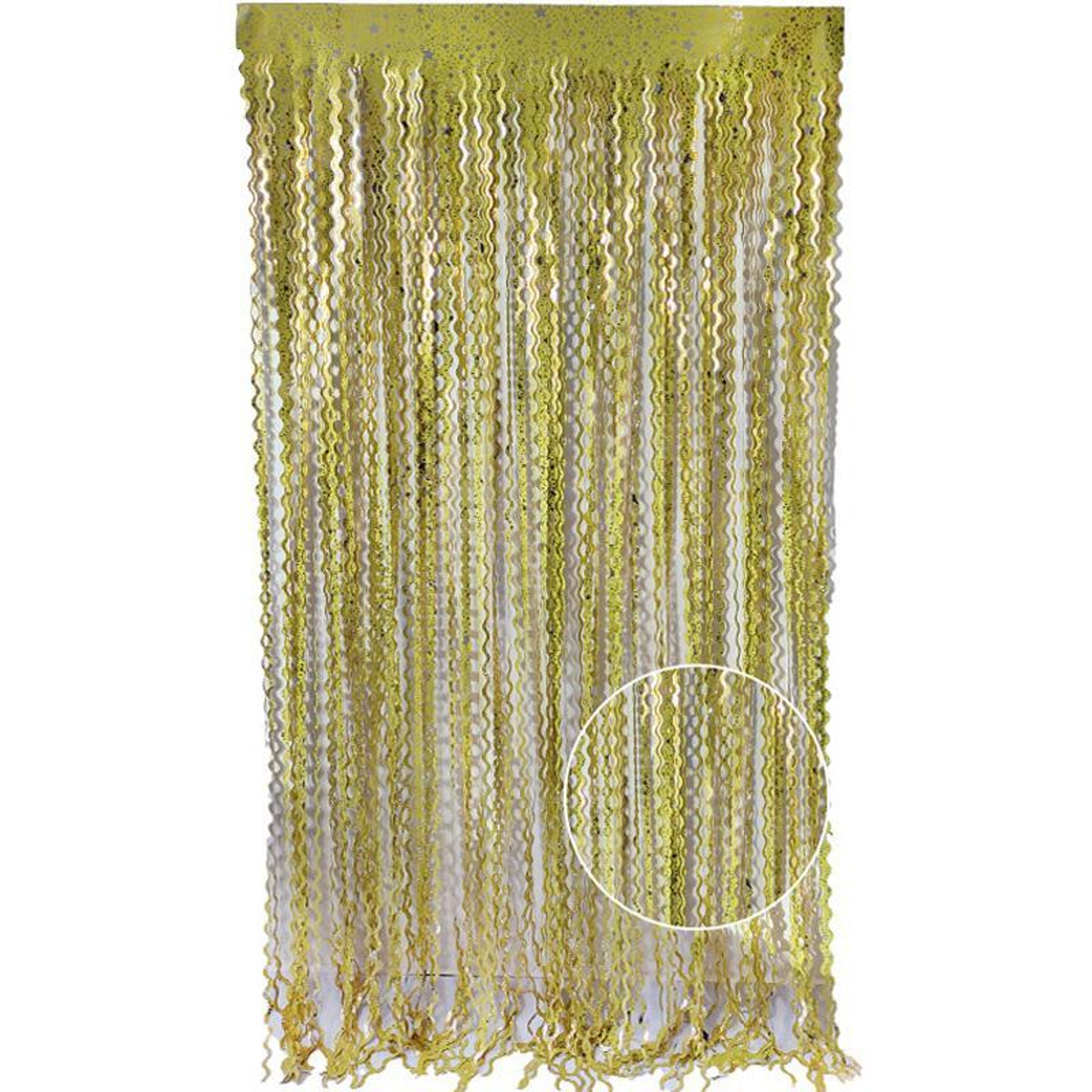 Sparkling Foil Fringe Curtain Party Backdrop Set for Birthdays, Weddings & Celebrations 2PCS – view 8