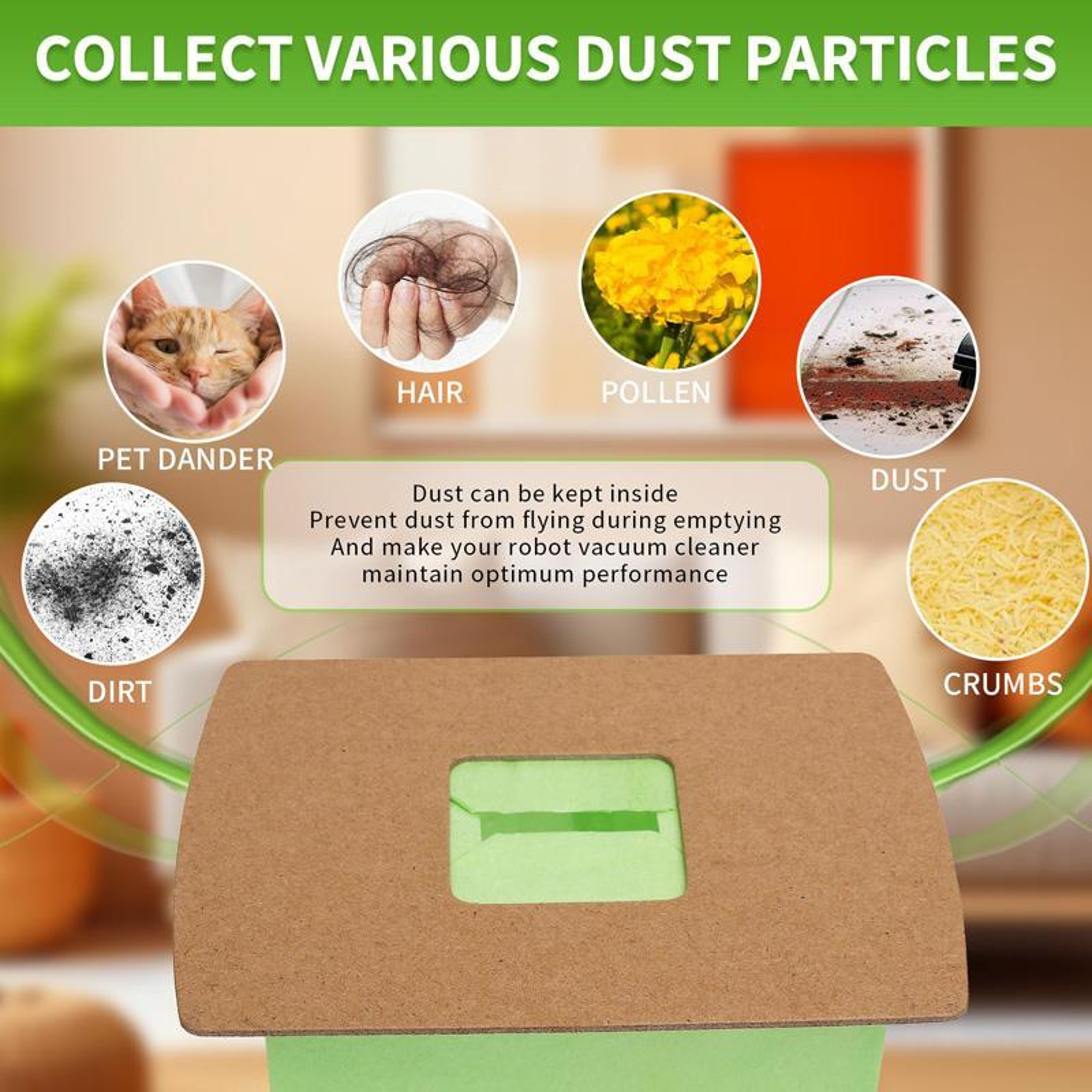 Oreck BB Vacuum Bags 10PCS, 3 Layer Replacement Dust Collection Filter Bags – view 8