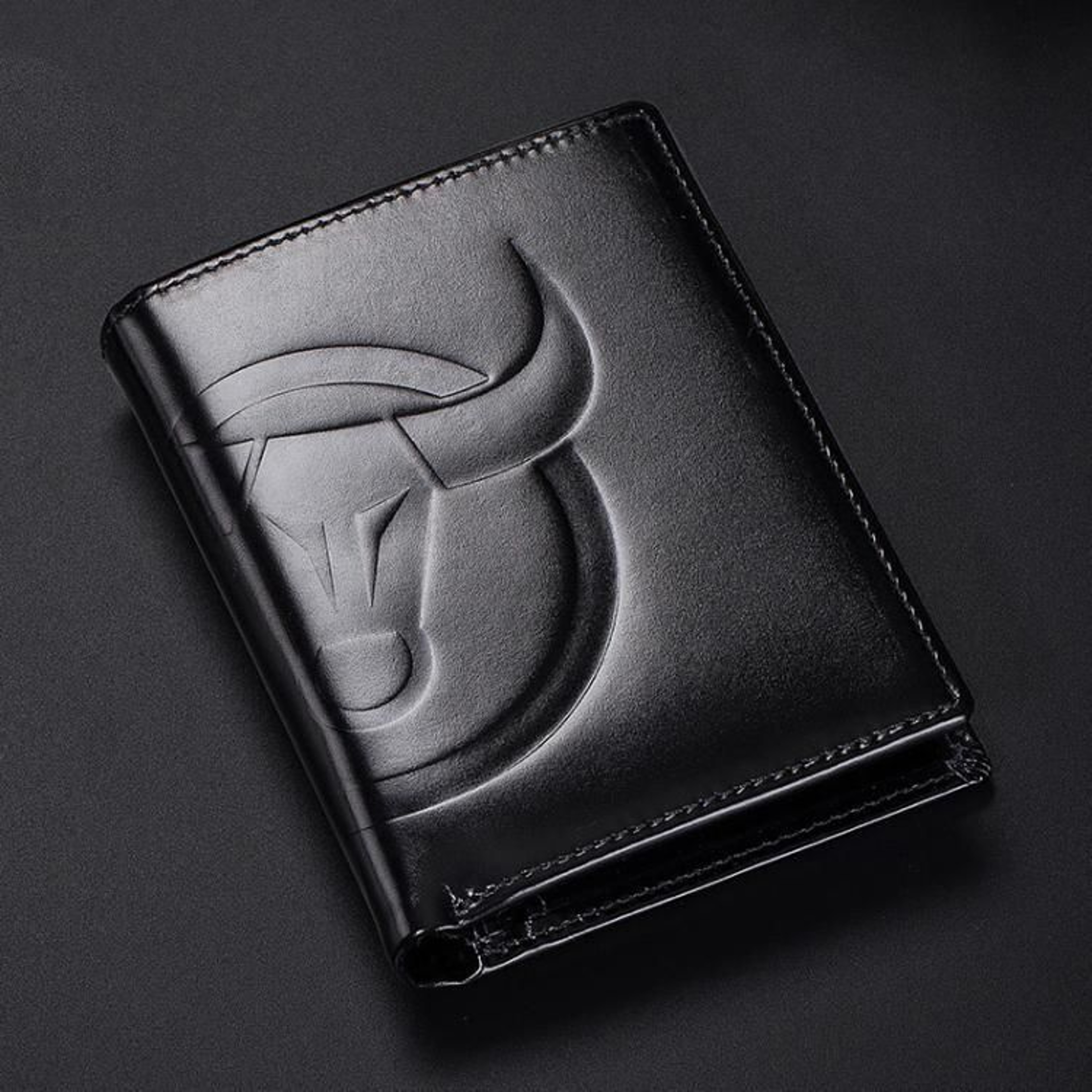 RFID Leather Wallet Top Grain Cowhide MultiCard Organizer Wallet 8