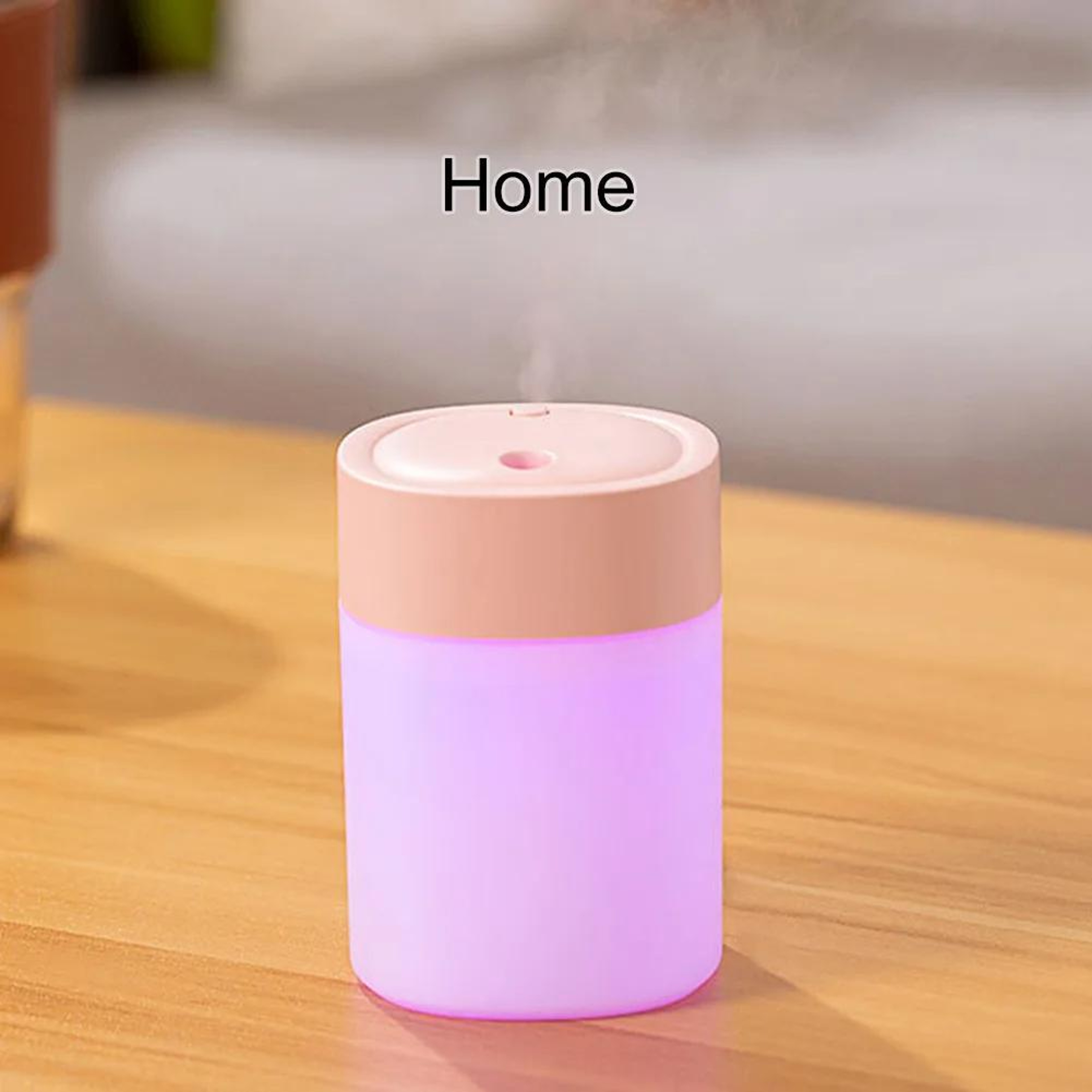 Mini USB Humidifier With Color Night Light For Desk Car  Bedroom 1
