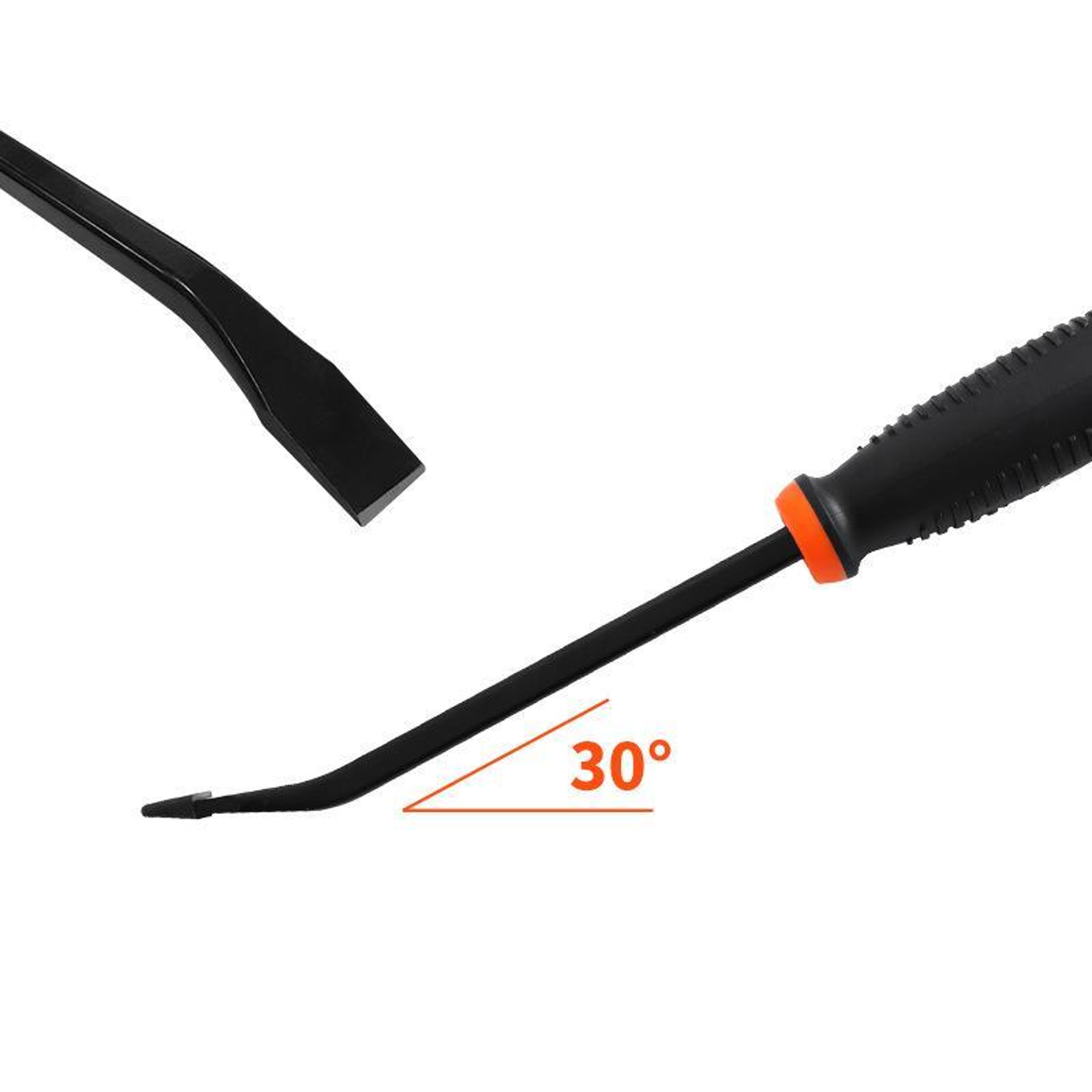 Heavy Duty Tire Pry Bar  Crowbar Tool For Auto Repair Nail Pulling  Precision Prying 5