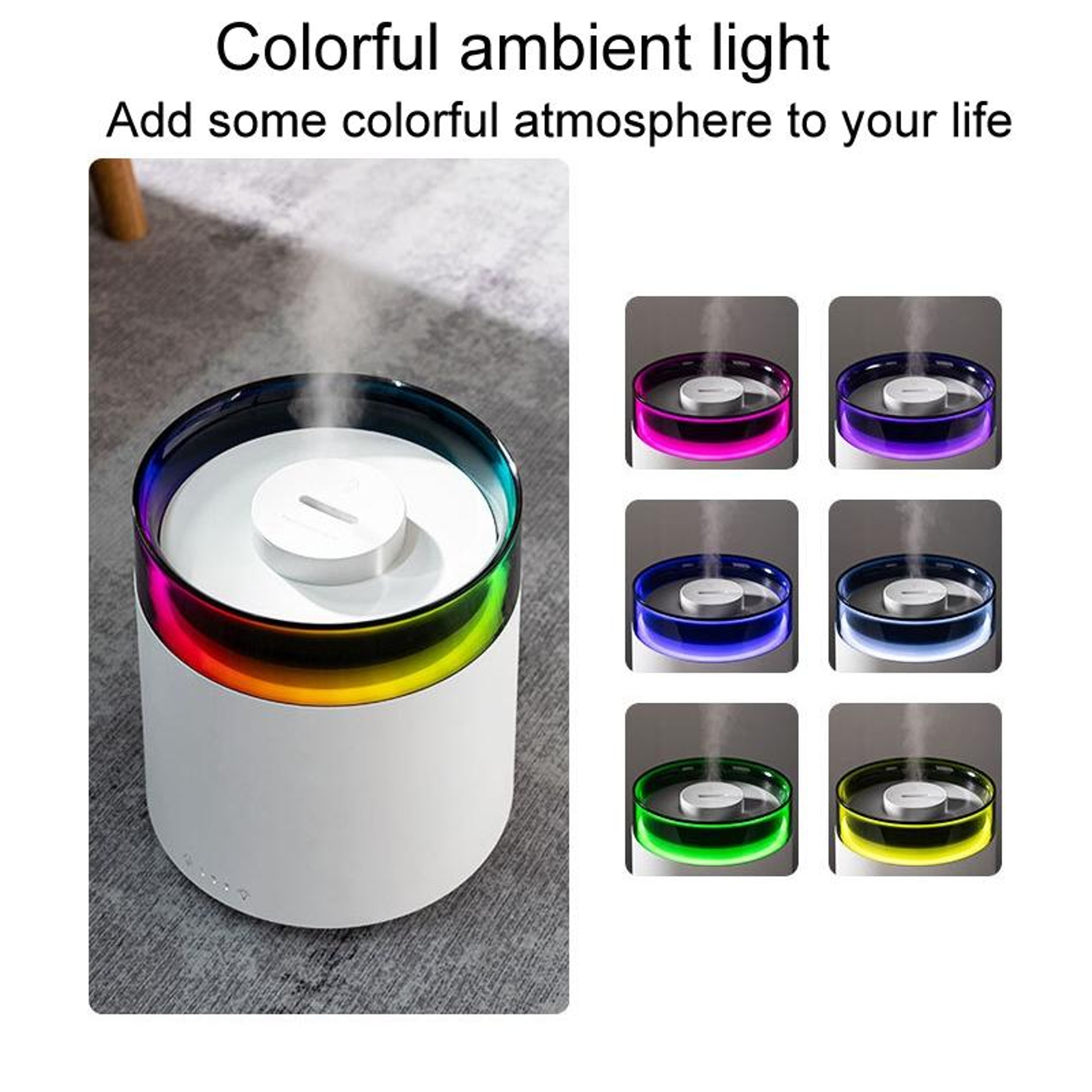 Running Horse Aromatherapy Diffuser Humidifier With Night Light  Adjustable Cool Mist 5