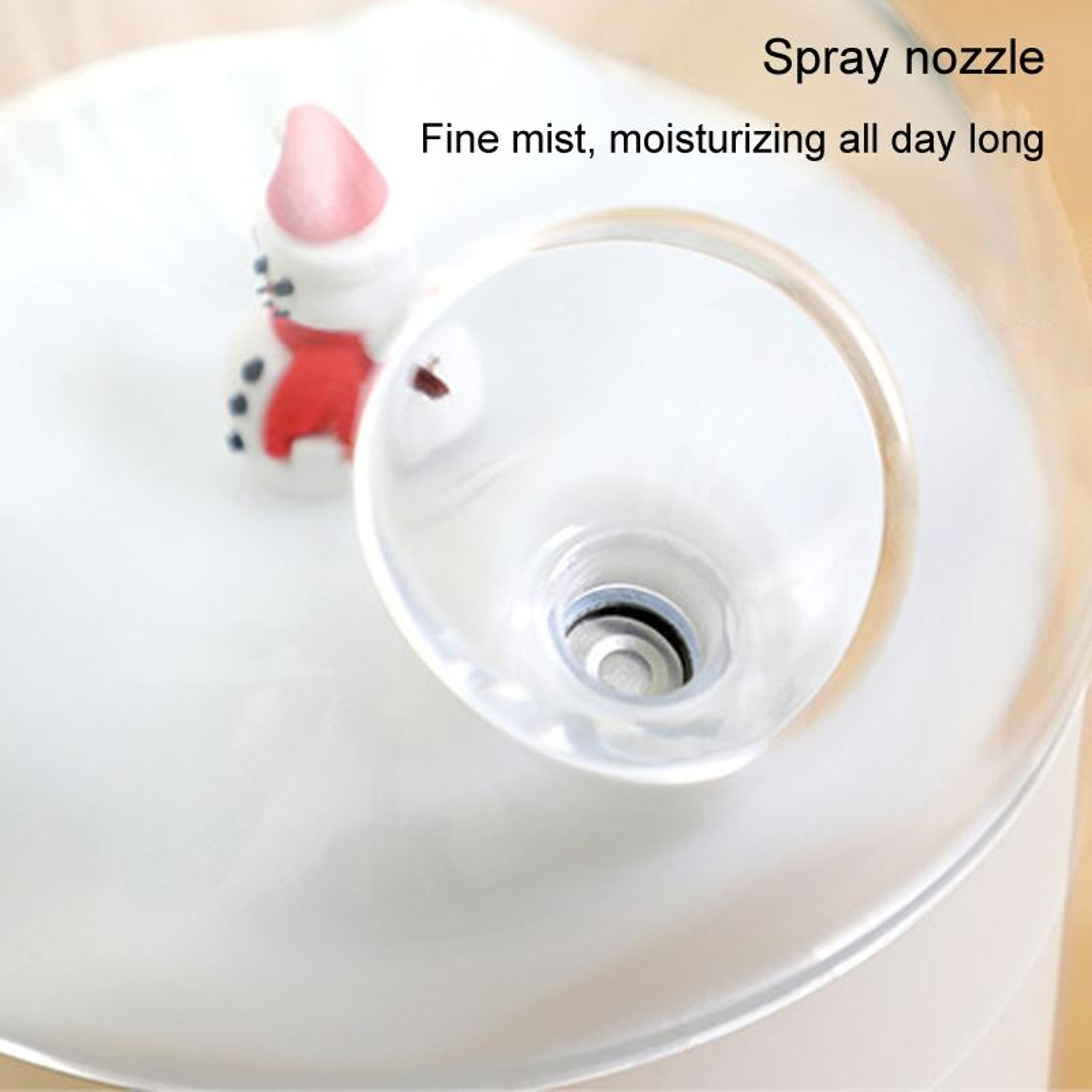 Snowman Glow 500ml USB Desktop Humidifier With Colorful Night Light 5