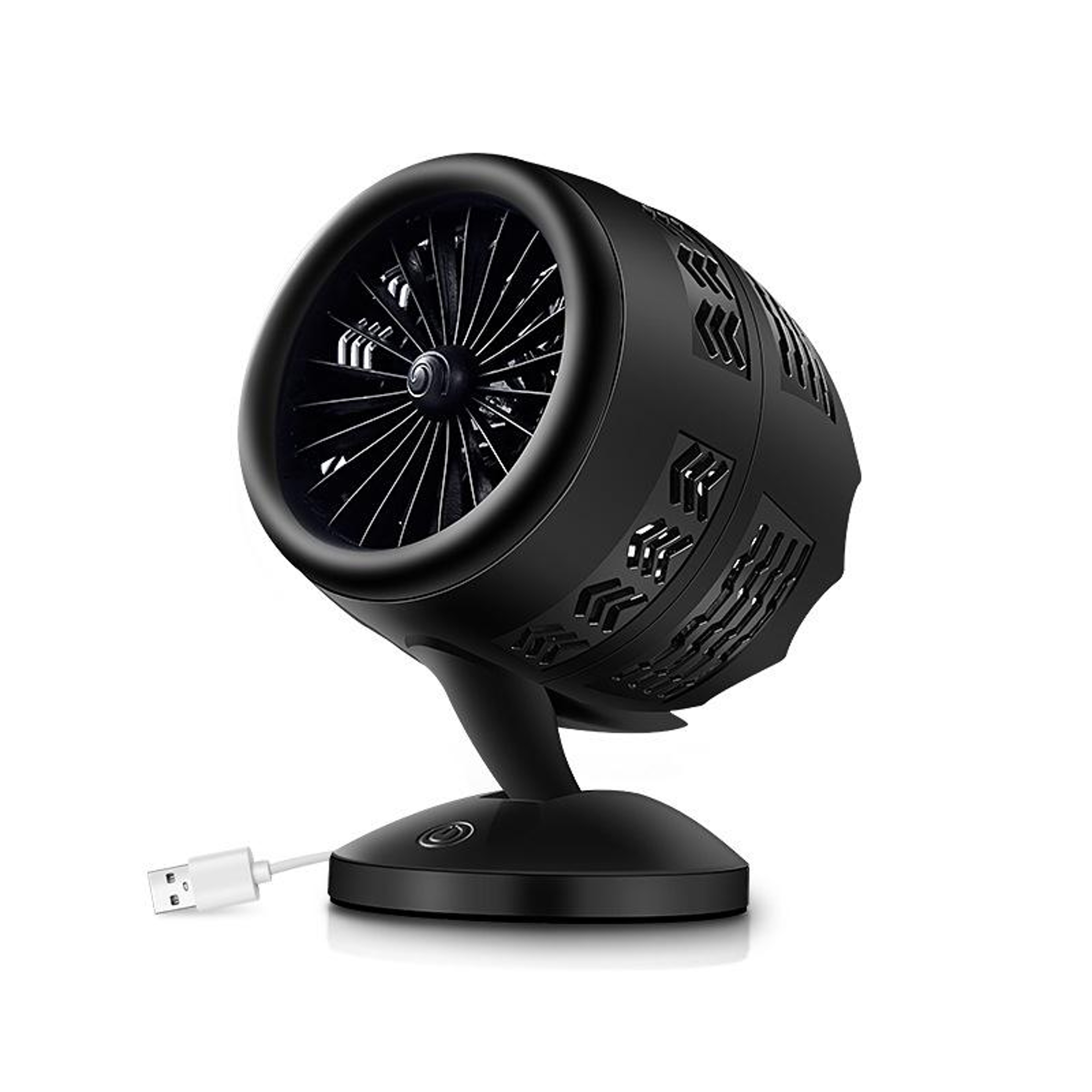 USB Desk Fan Portable Air Circulator With Dual Speed Control 9