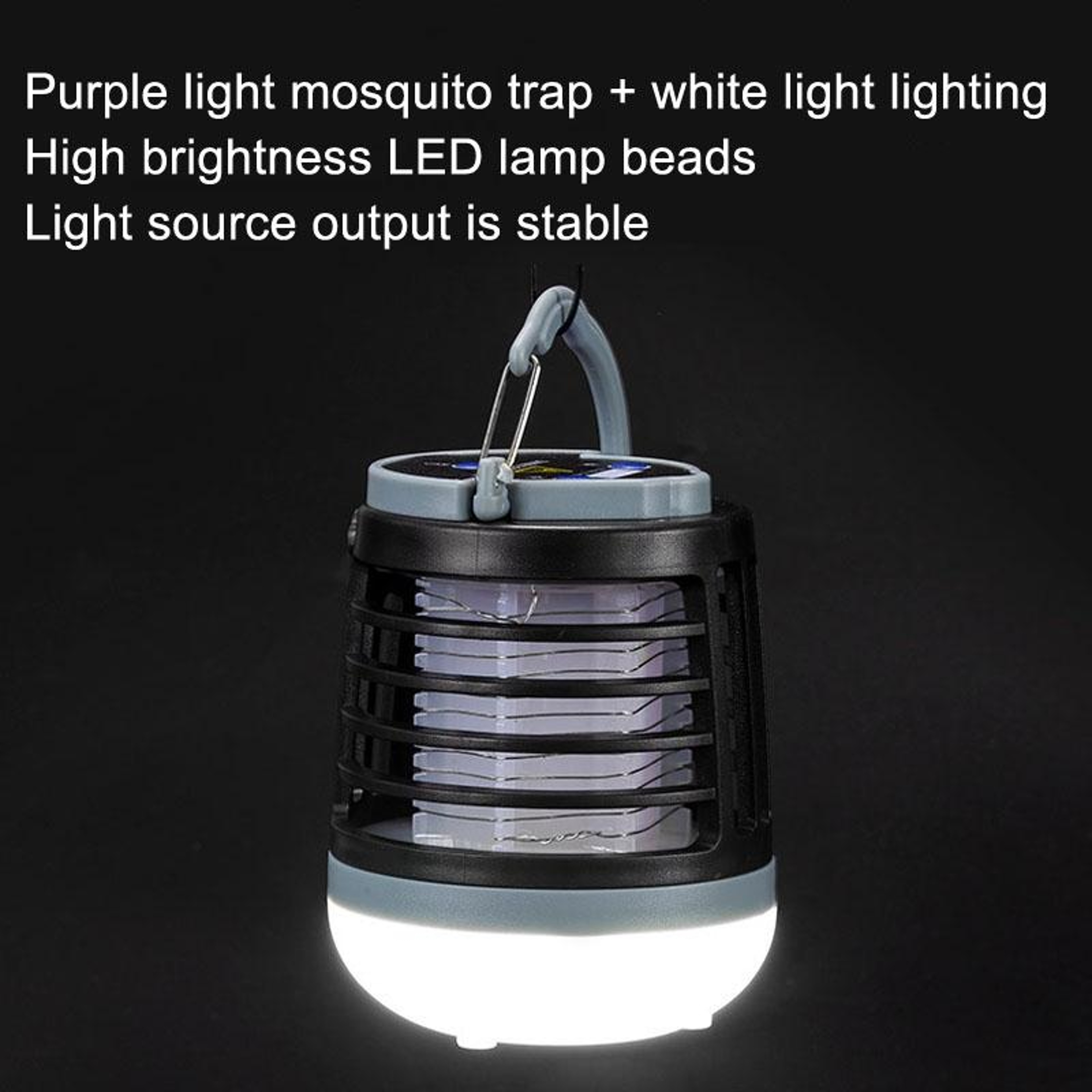 USB Rechargeable Mosquito Killer Lamp  Outdoor Camping Lantern 5