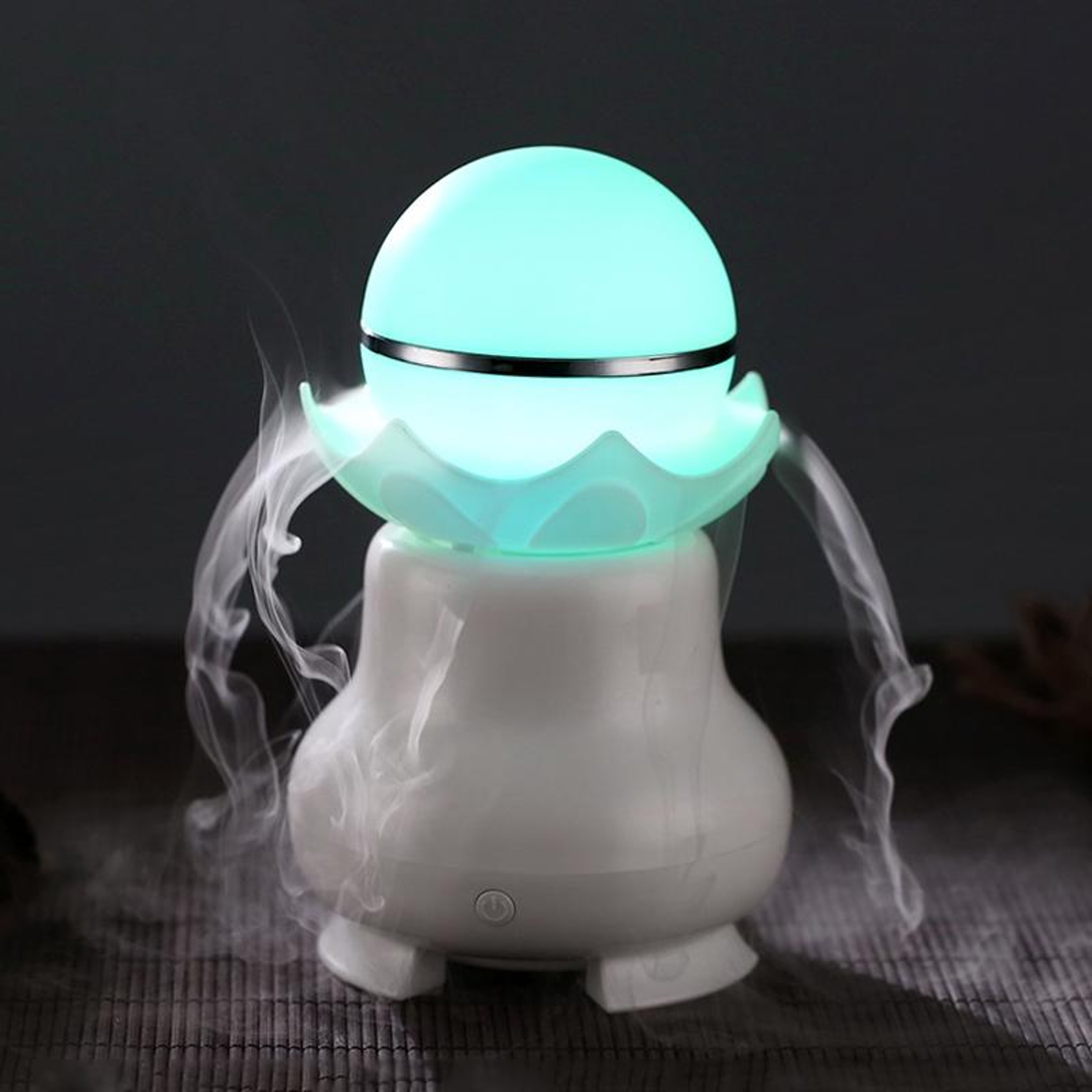 Luminous Pearl Aromatherapy Humidifier With LED Night Light  USB Ultrasonic Mist 9