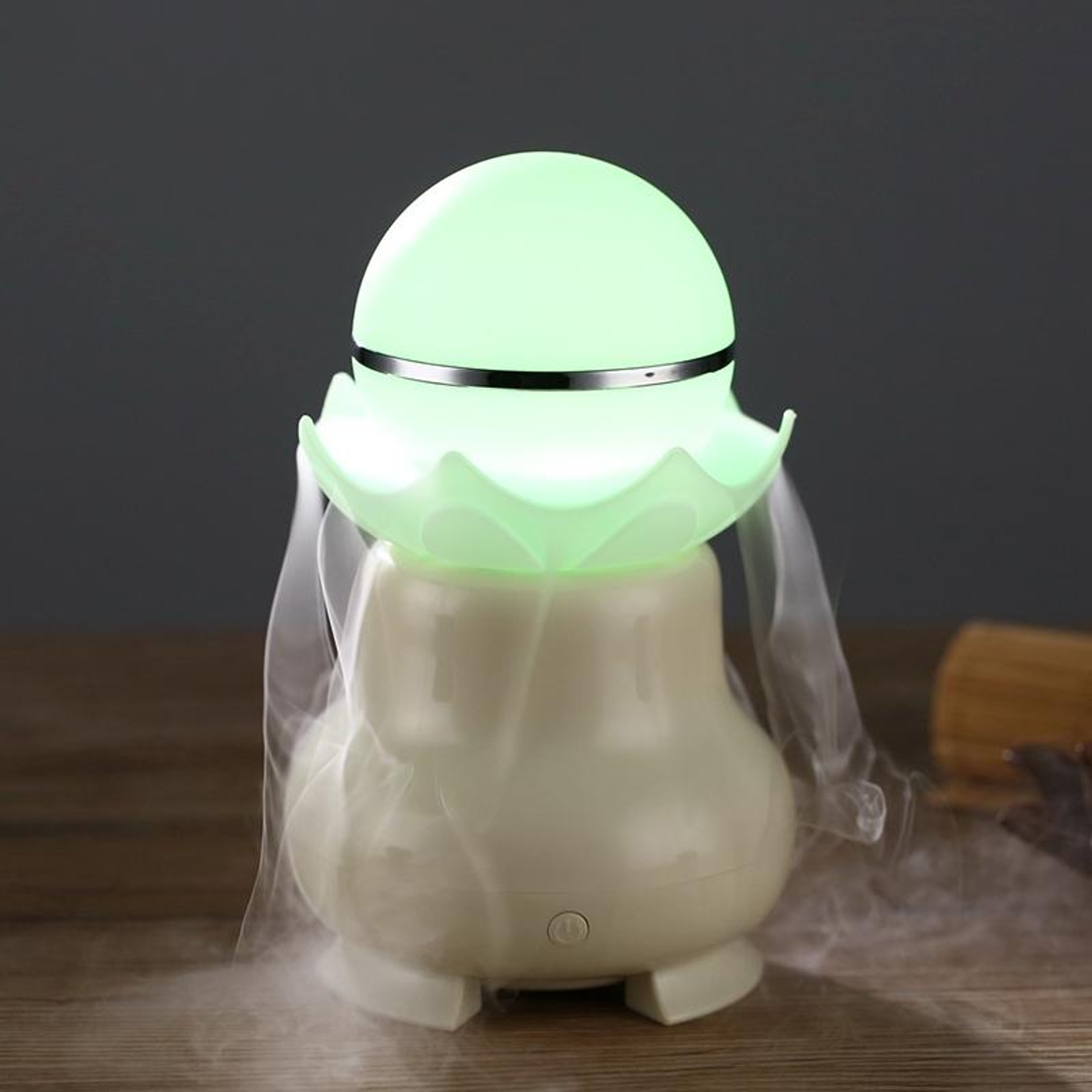 Luminous Pearl Aromatherapy Humidifier With LED Night Light  USB Ultrasonic Mist 10