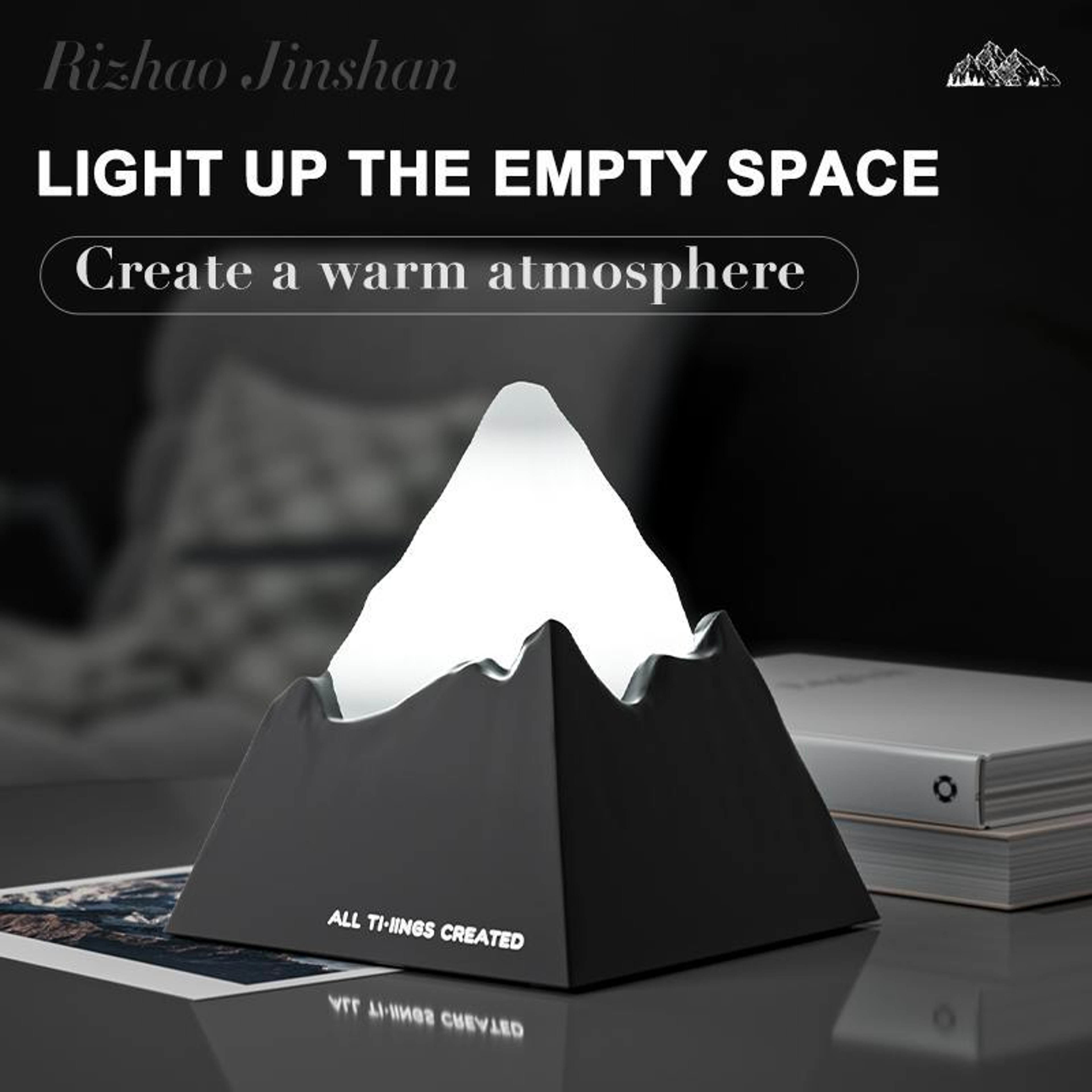 Volcano Glow Portable Aromatherapy Diffuser  Night Light For Bedroom Relaxation 3