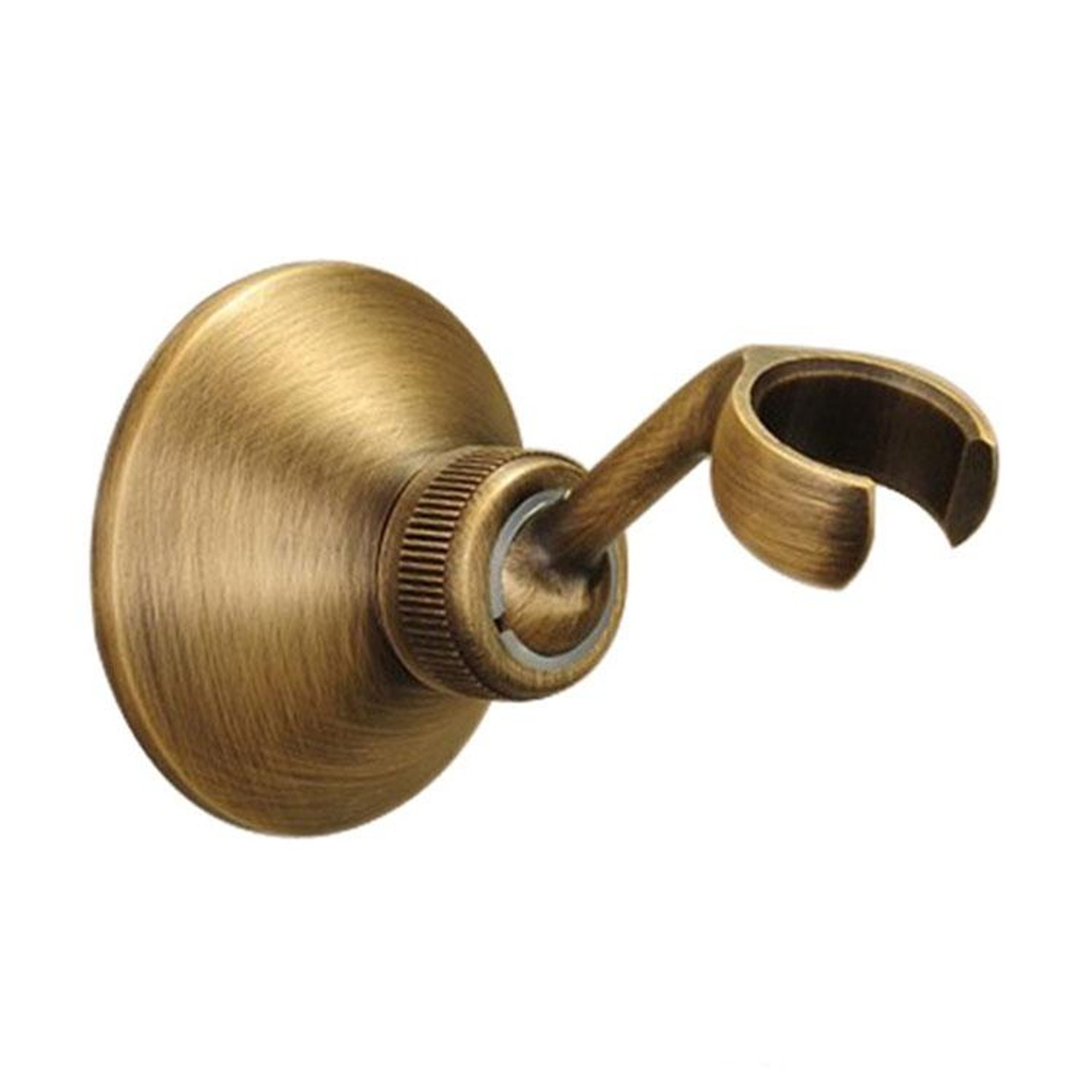 Solid Brass Shower Head Holder Bracket Wall Mount Bathroom Shower Hook Base 1