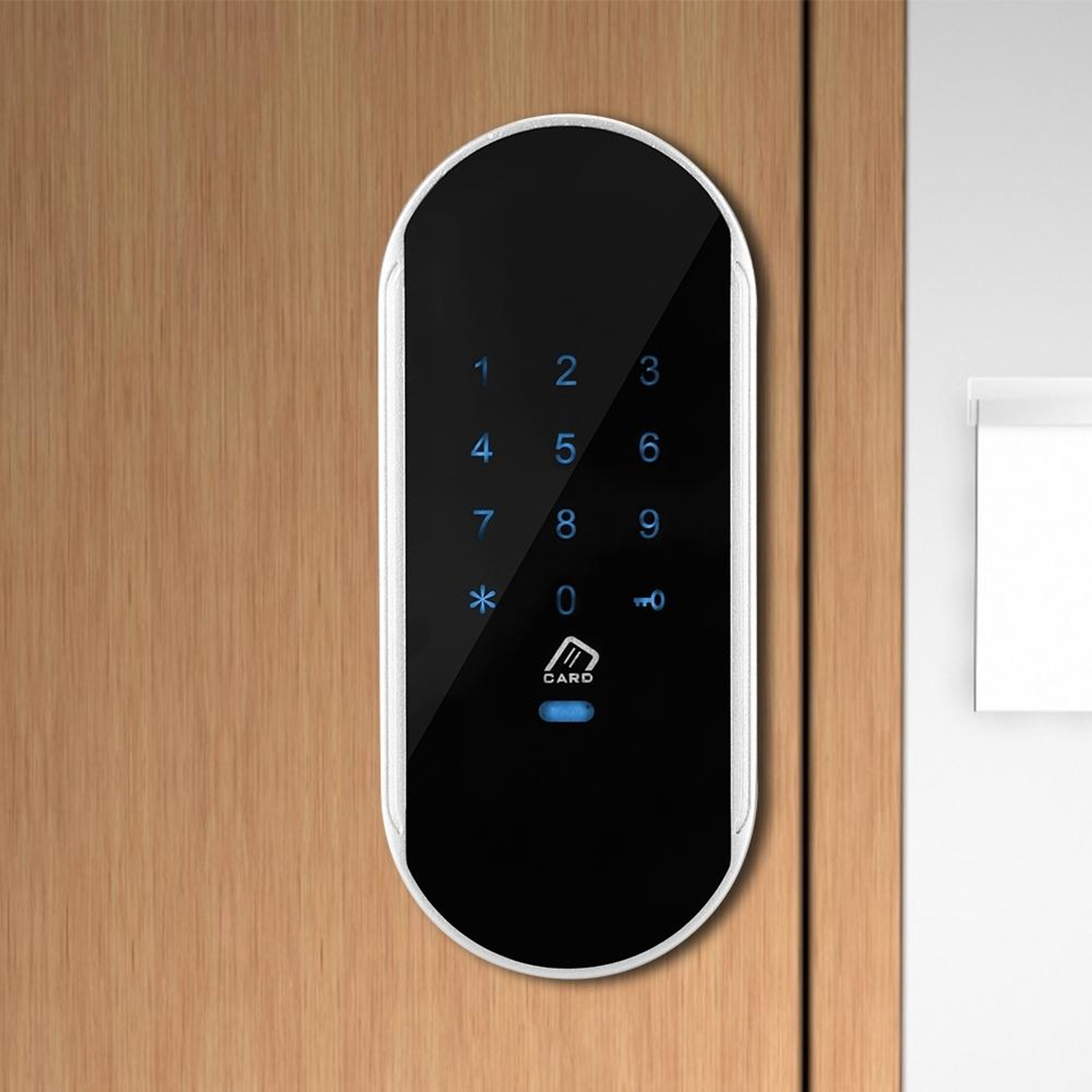 Smart RFID Cabinet Lock With Keypad For Gym Lockers File Cabinets  Storage Cabinets 0