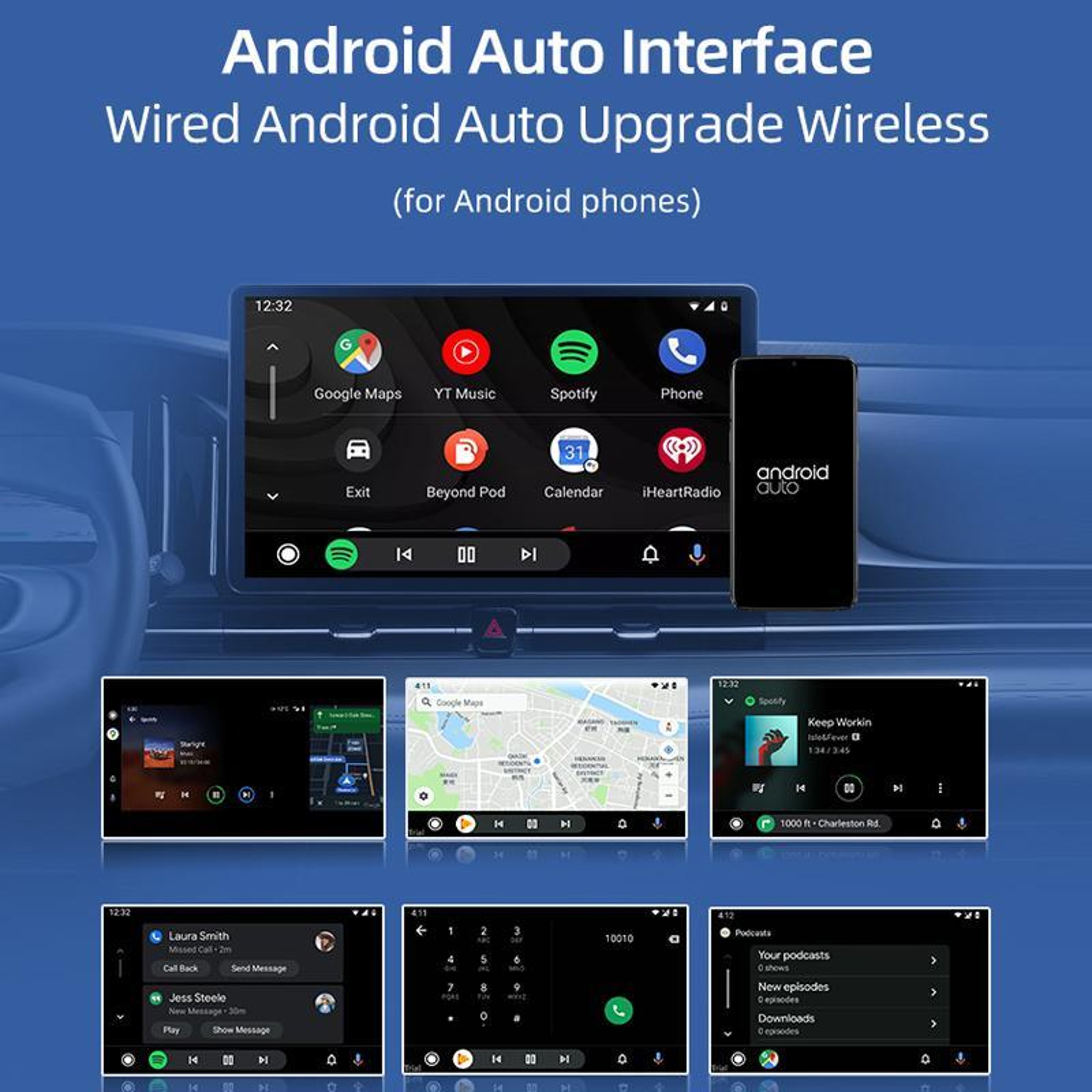 Wireless CarPlay  Android Auto Internet Box For Seamless InCar Connectivity 4