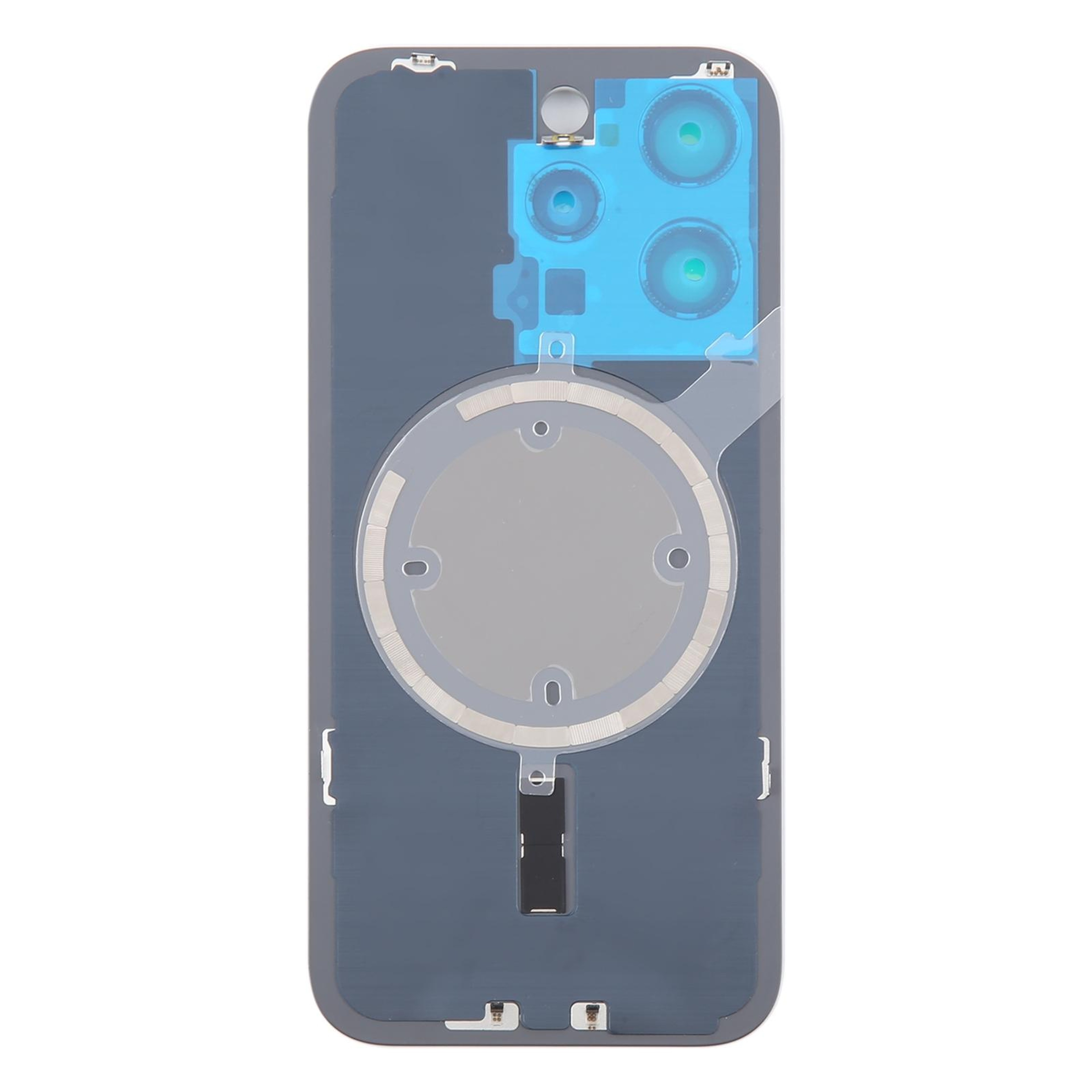 For IPhone 16 Pro Max Original Glass Battery Back Cover With Camera Lens Frame  MagSafe Magnet 2