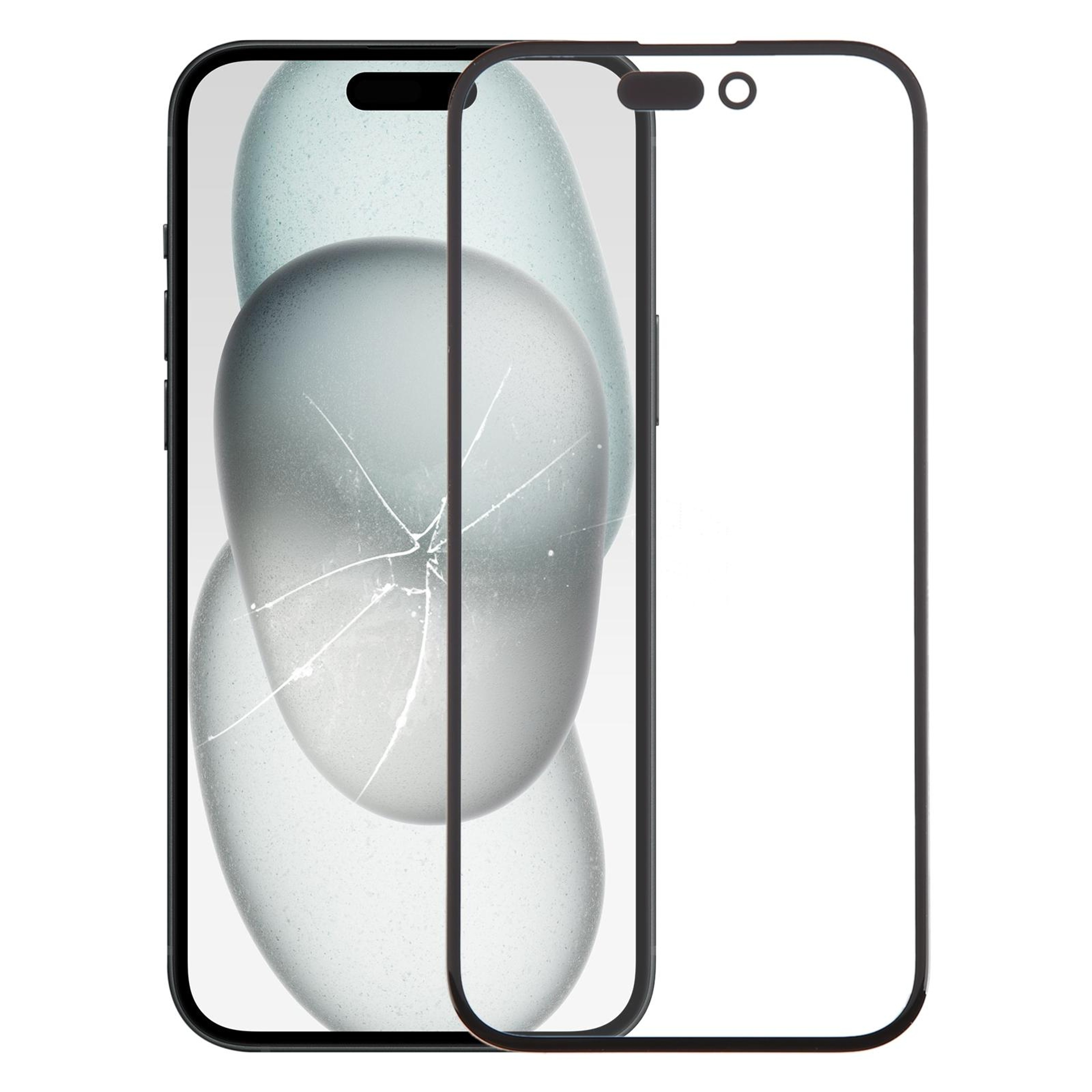 IPhone Front Glass Replacement Lens With PreApplied OCA Adhesive Repair Part 1