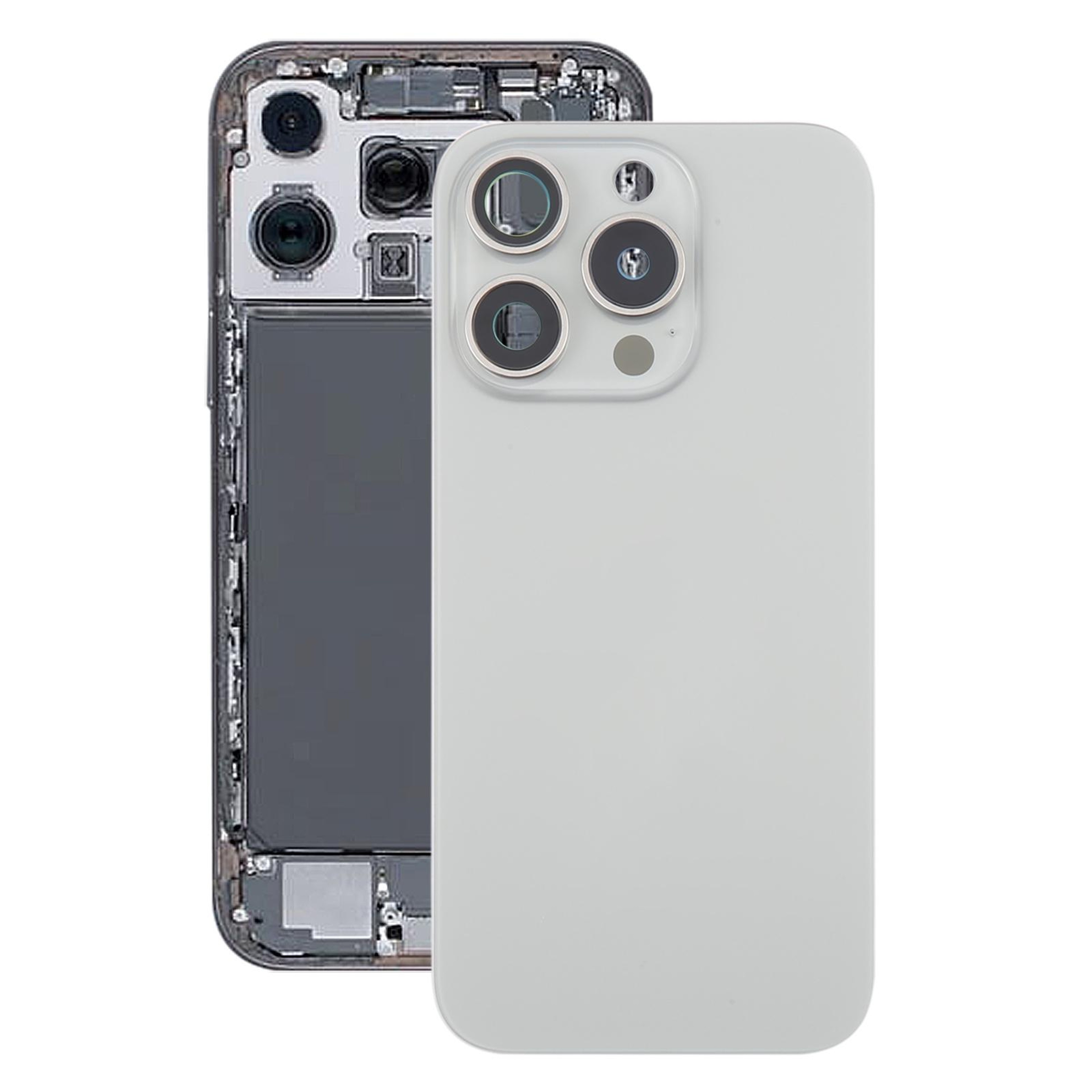 Premium IPhone 16 Pro Glass Back Cover Replacement With MagSafe Magnet  Camera Lens Frame 8