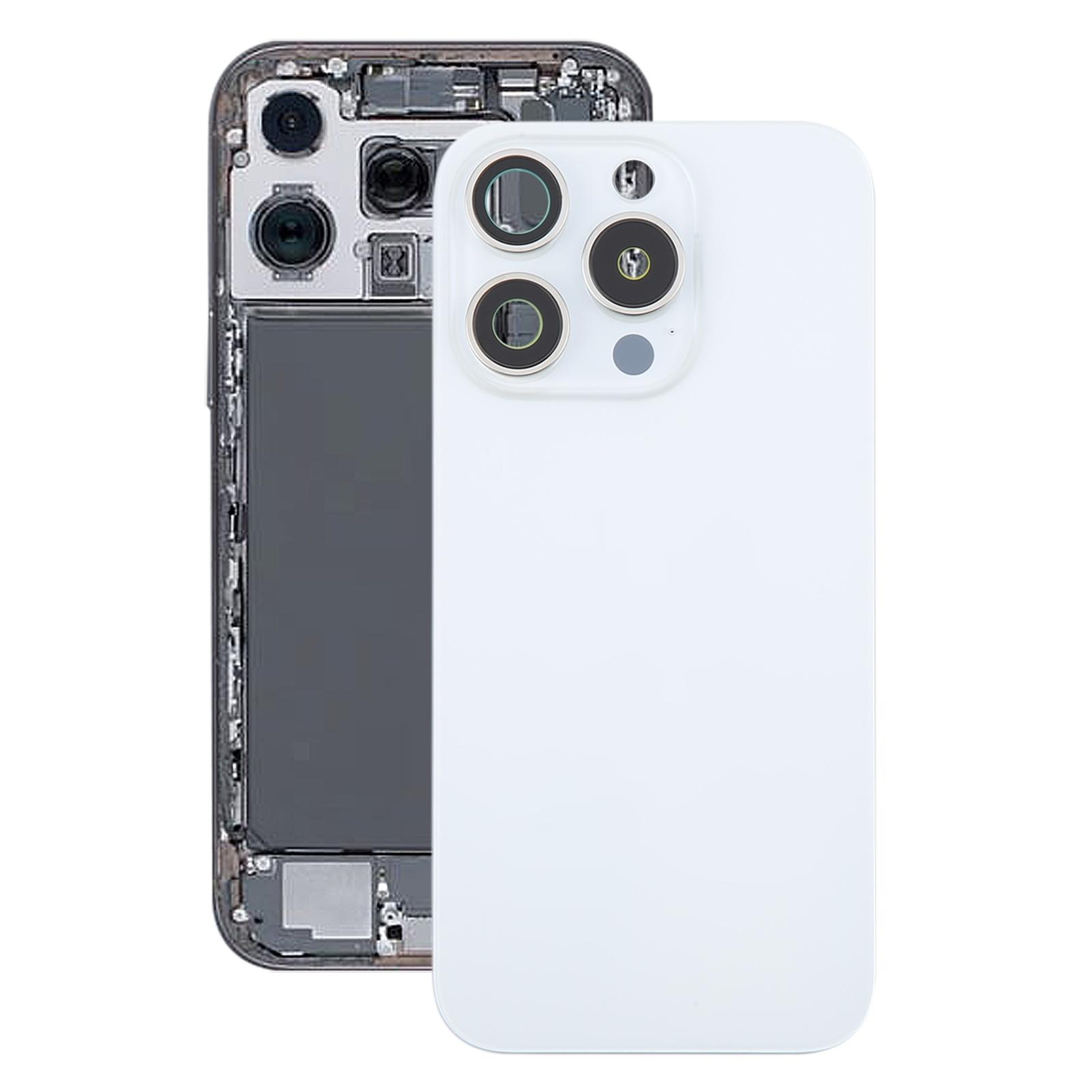 Premium iPhone 16 Pro Glass Back Cover Replacement with MagSafe Magnet & Camera Lens Frame – view 9