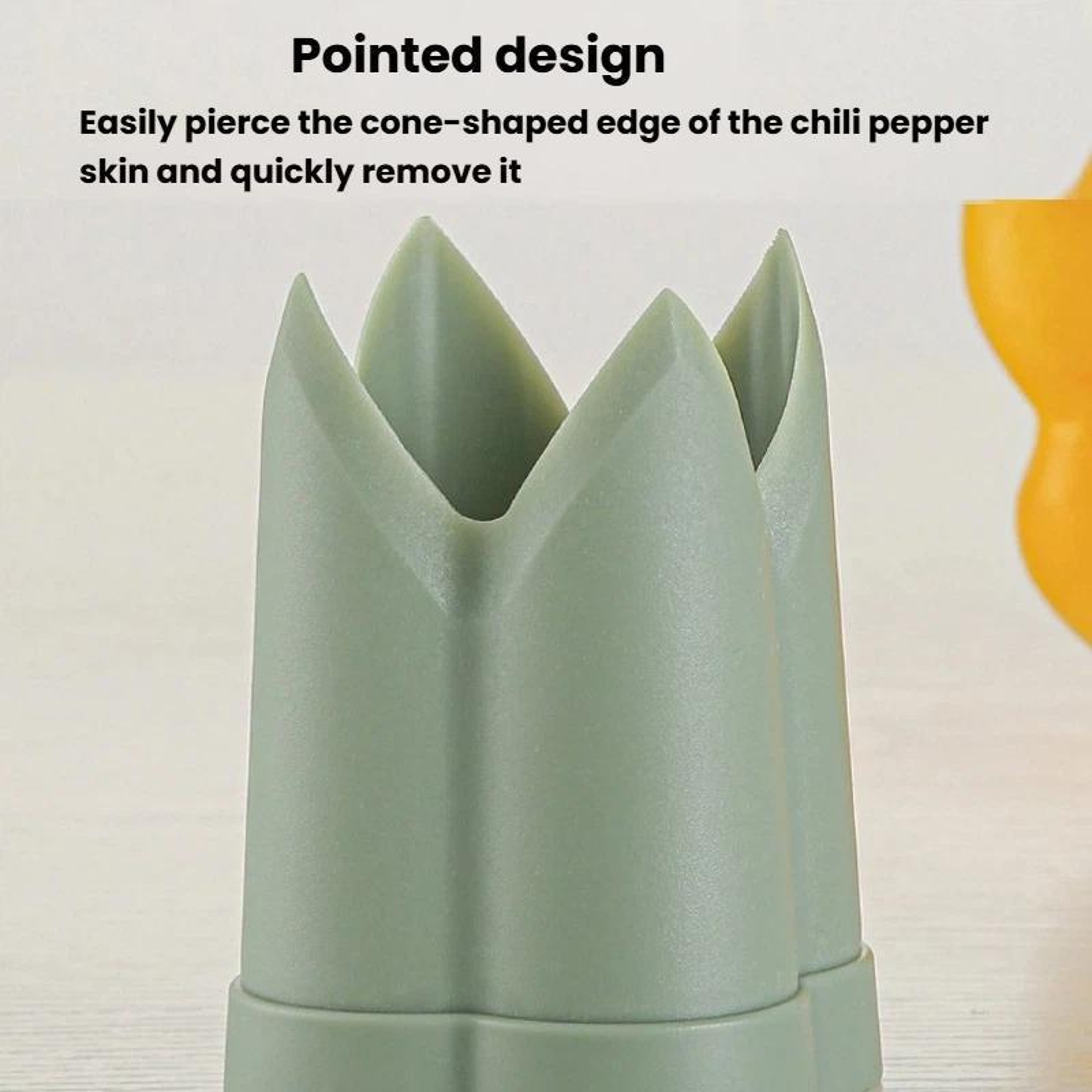 Chili Pepper Corer & Seeder Tool Set, 3PCS Chili Seeder Tool for Fast Pepper Prep – view 4