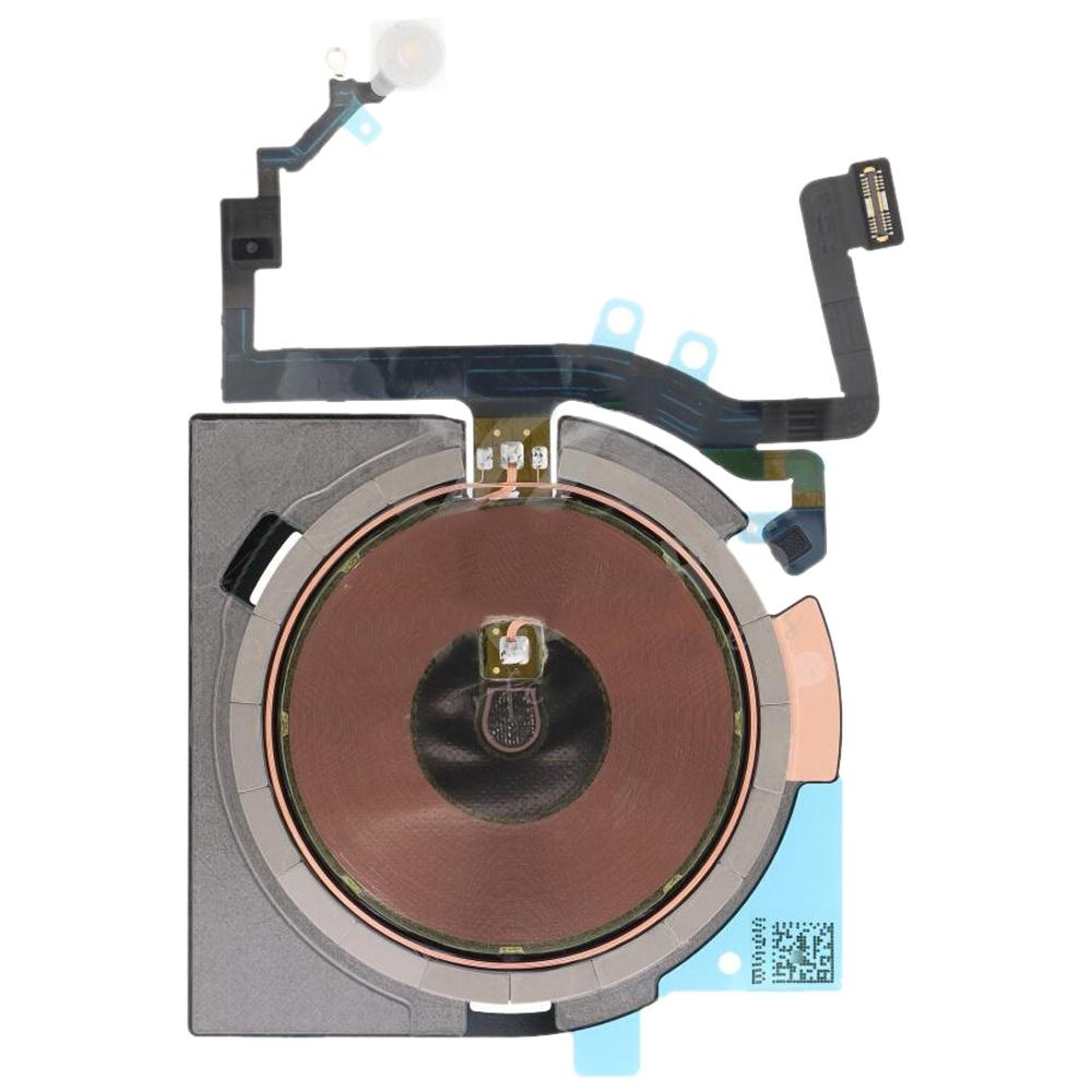 iPhone 15 Series Wireless Charging Coil & NFC Flex Cable Replacement with Flashlight Assembly – view 6