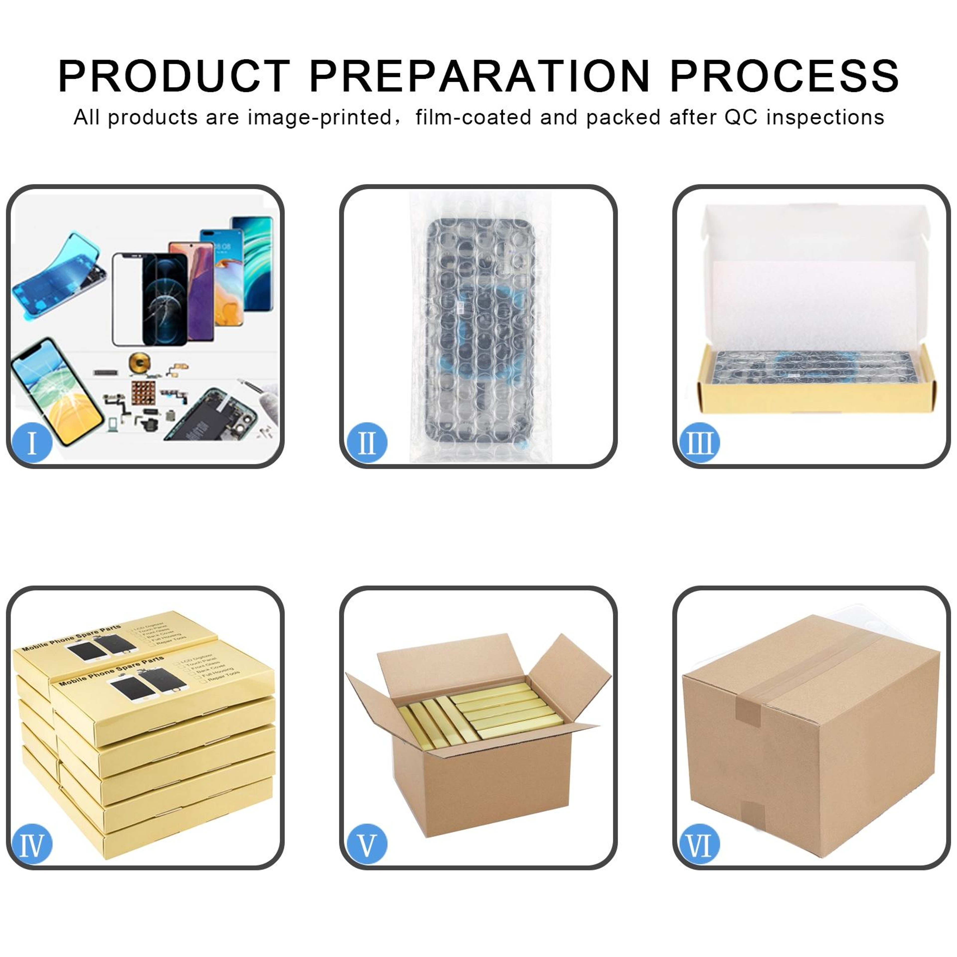 IPhone Front LCD Bezel Frame Replacement Precision Fit Screen Repair Part 5