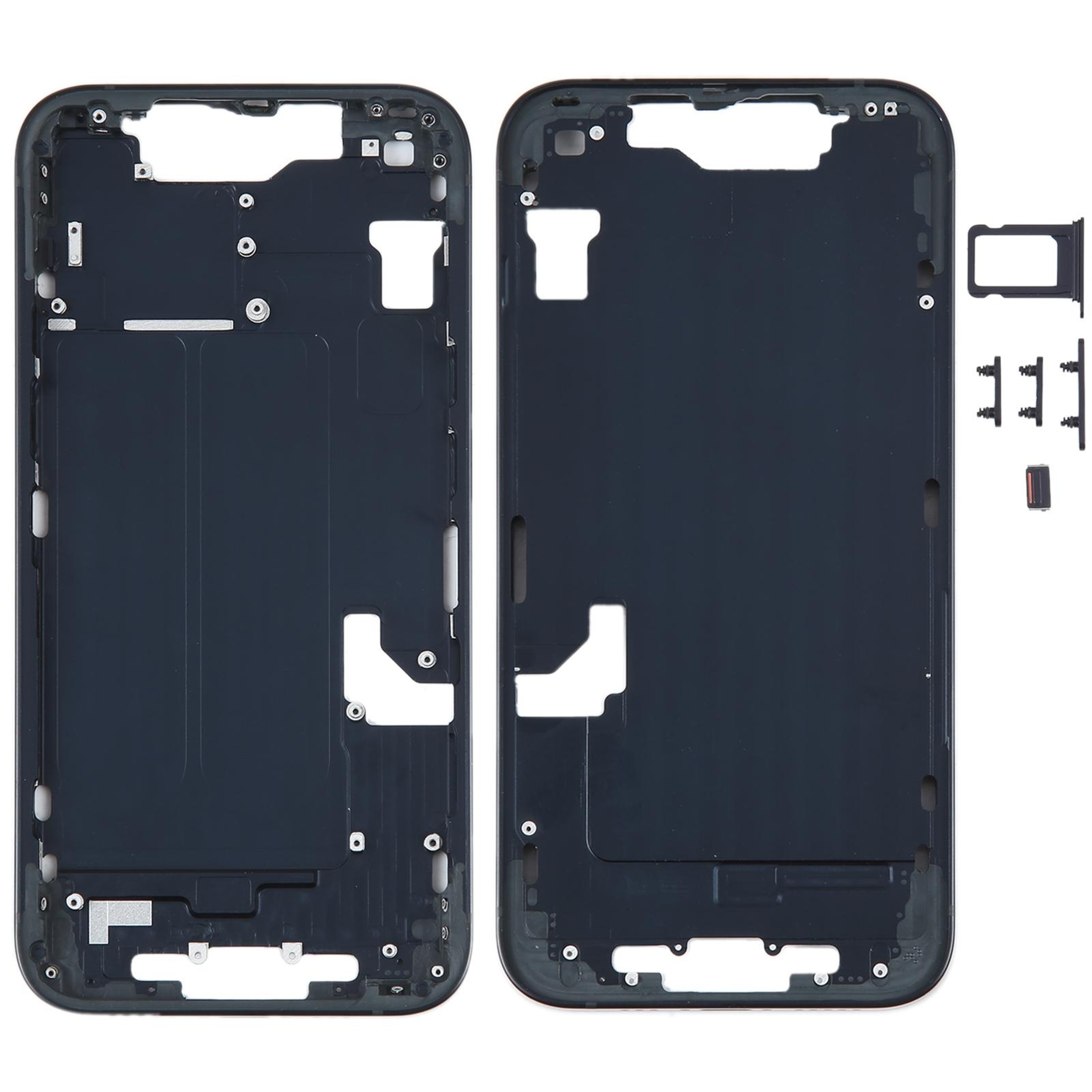 Premium IPhone 14 Middle Frame Replacement With Side Keys Precision IPhone 14 Frame Housing 0