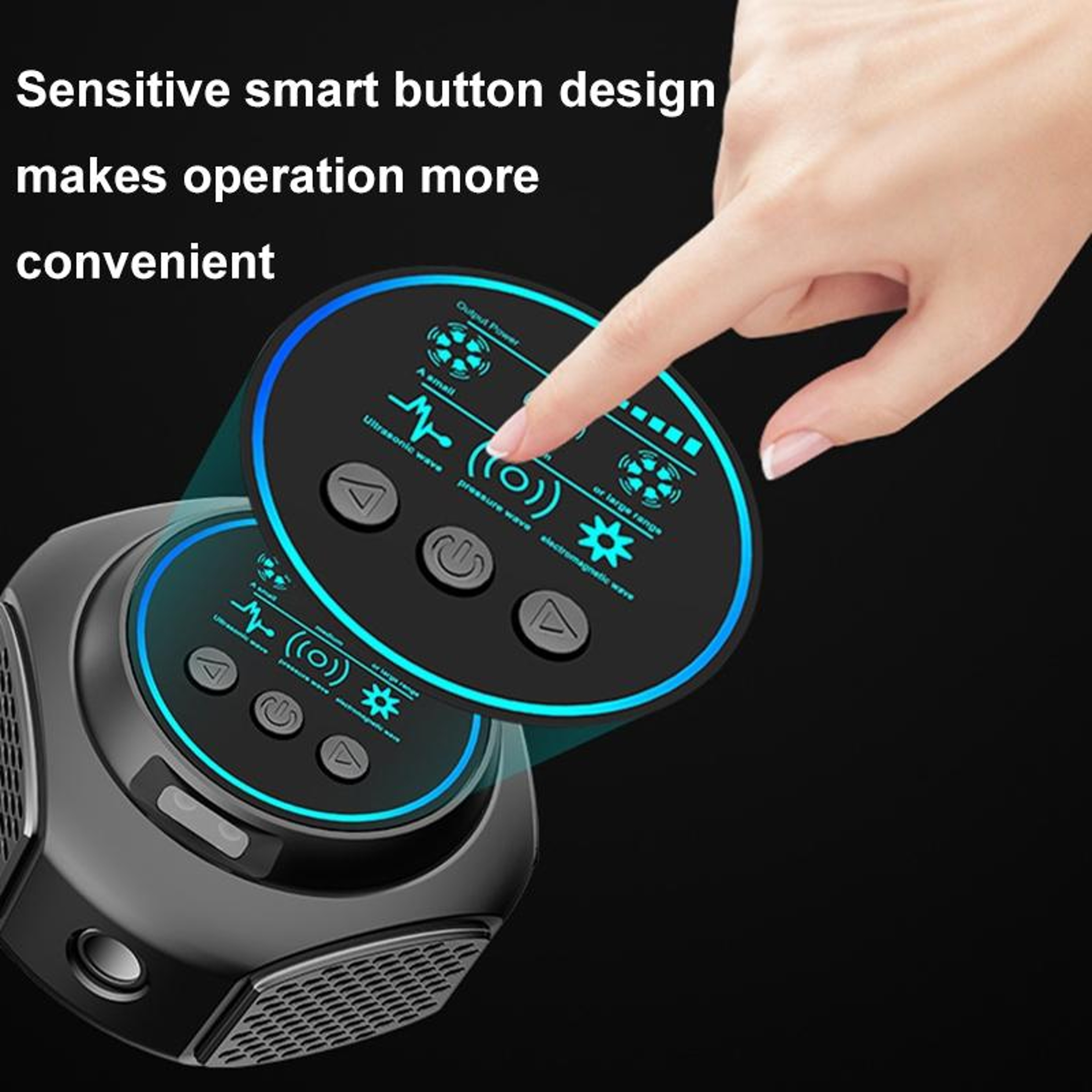 Smart Ultrasonic Mouse Repeller with Intelligent Frequency Conversion for Indoor Pest Control – view 3