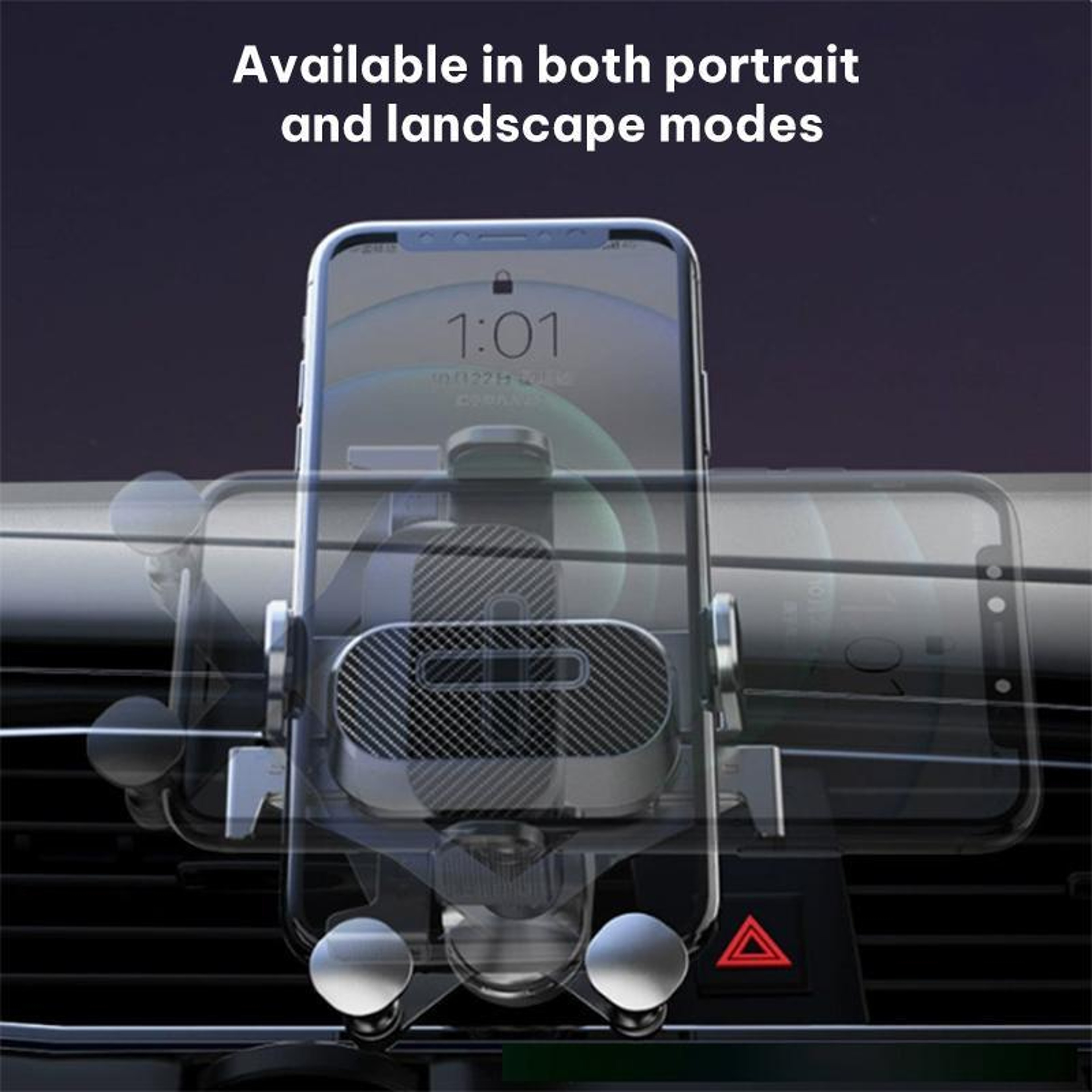 One-Touch Retractable Car Phone Holder for 17mm Ball Joint Mounts – view 7