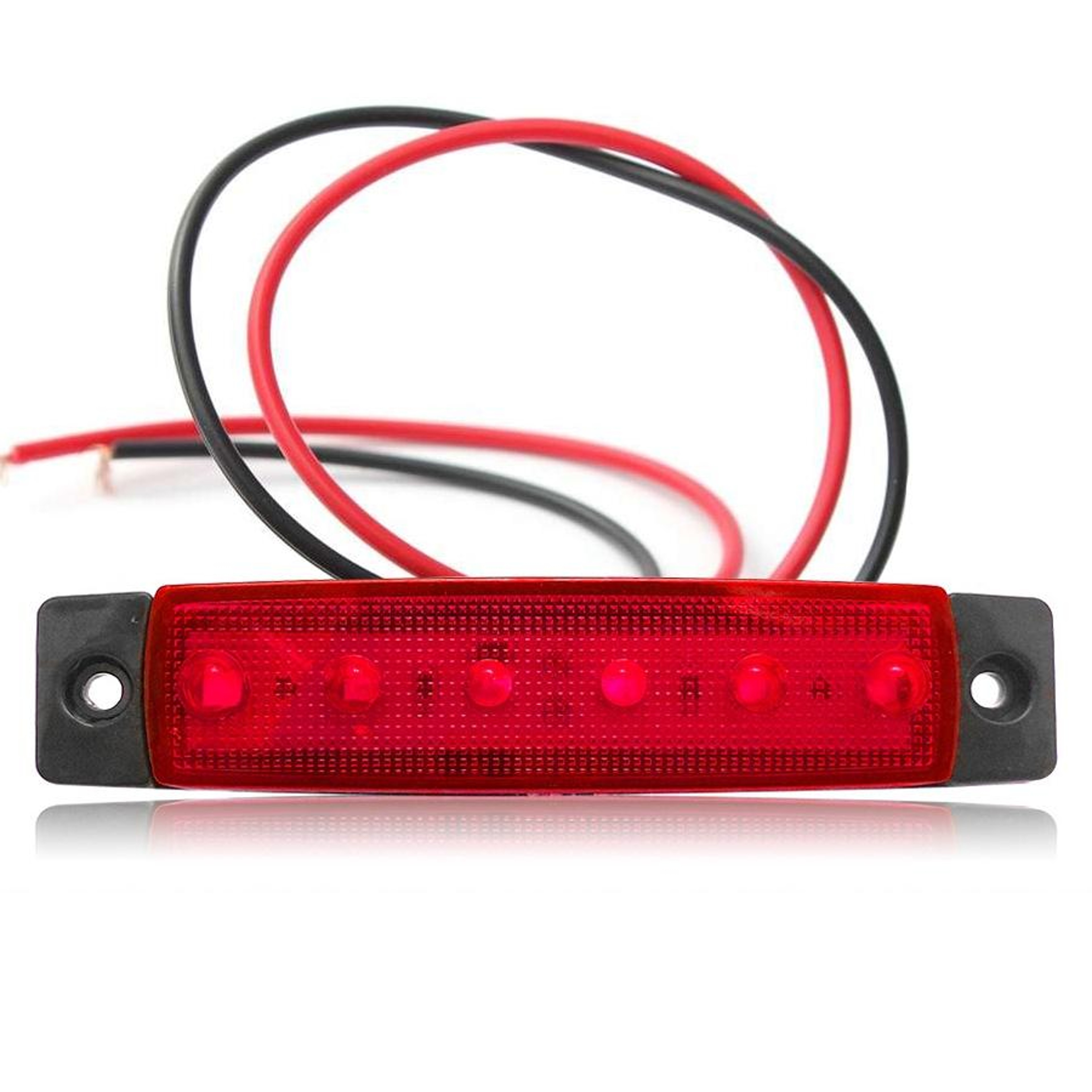 LED Side Marker Trailer Lights 4Pack 6SMD Waterproof Clearance Lamps For Trucks  Trailers 0