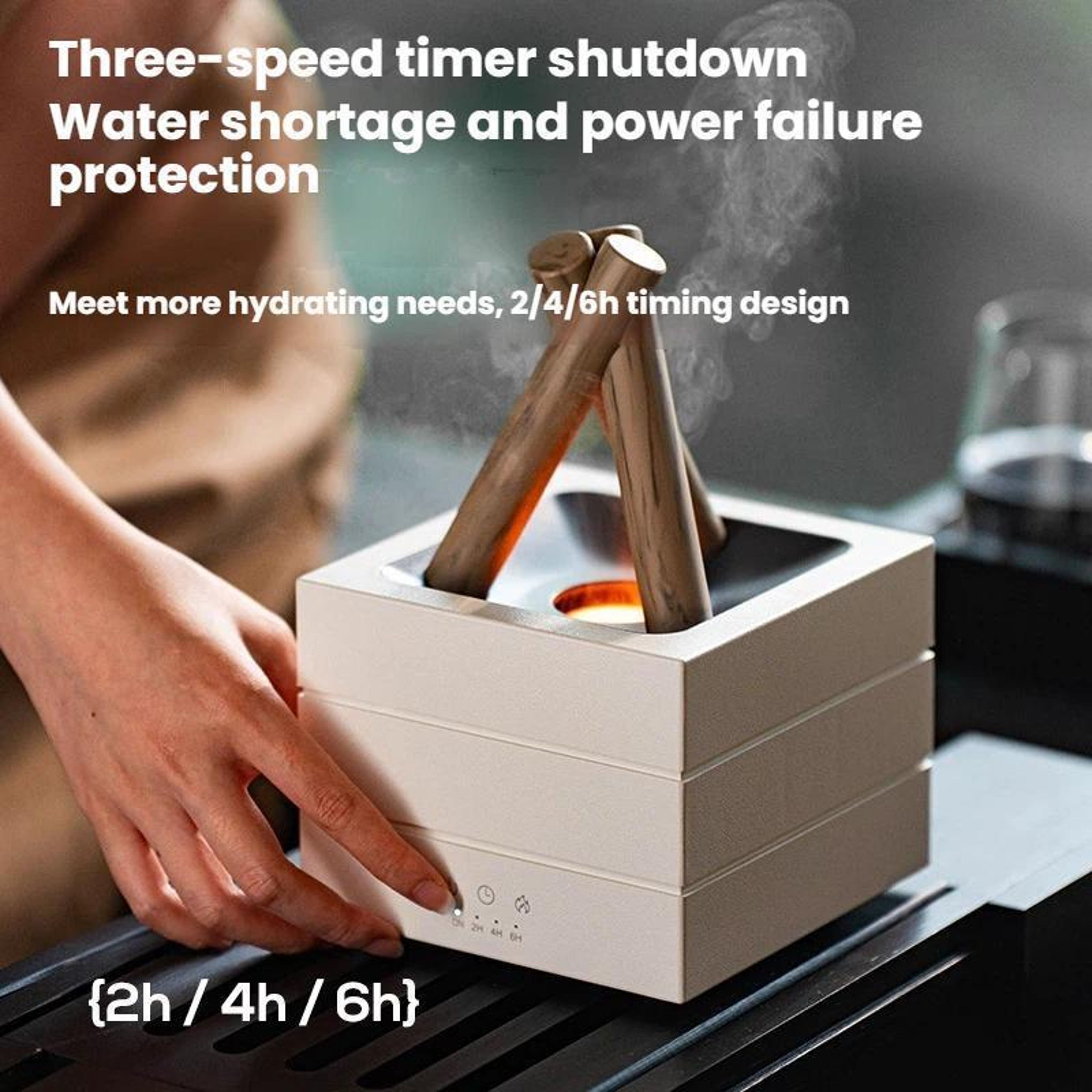 USB Aromatherapy Diffuser  Air Humidifier With ColorChanging Ambient Light 5