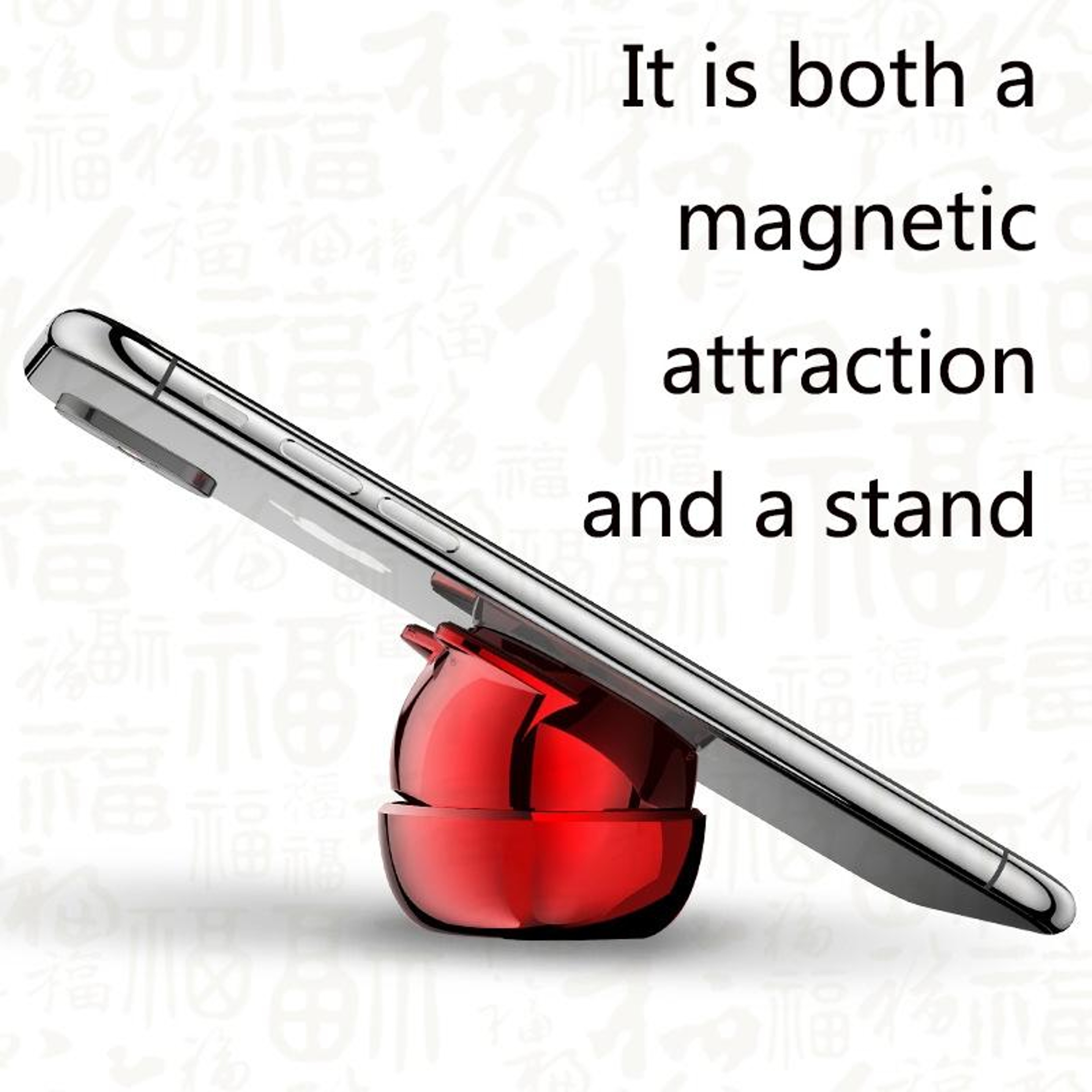 360 Magnetic Car Phone Holder With Strong Suction Mount 6