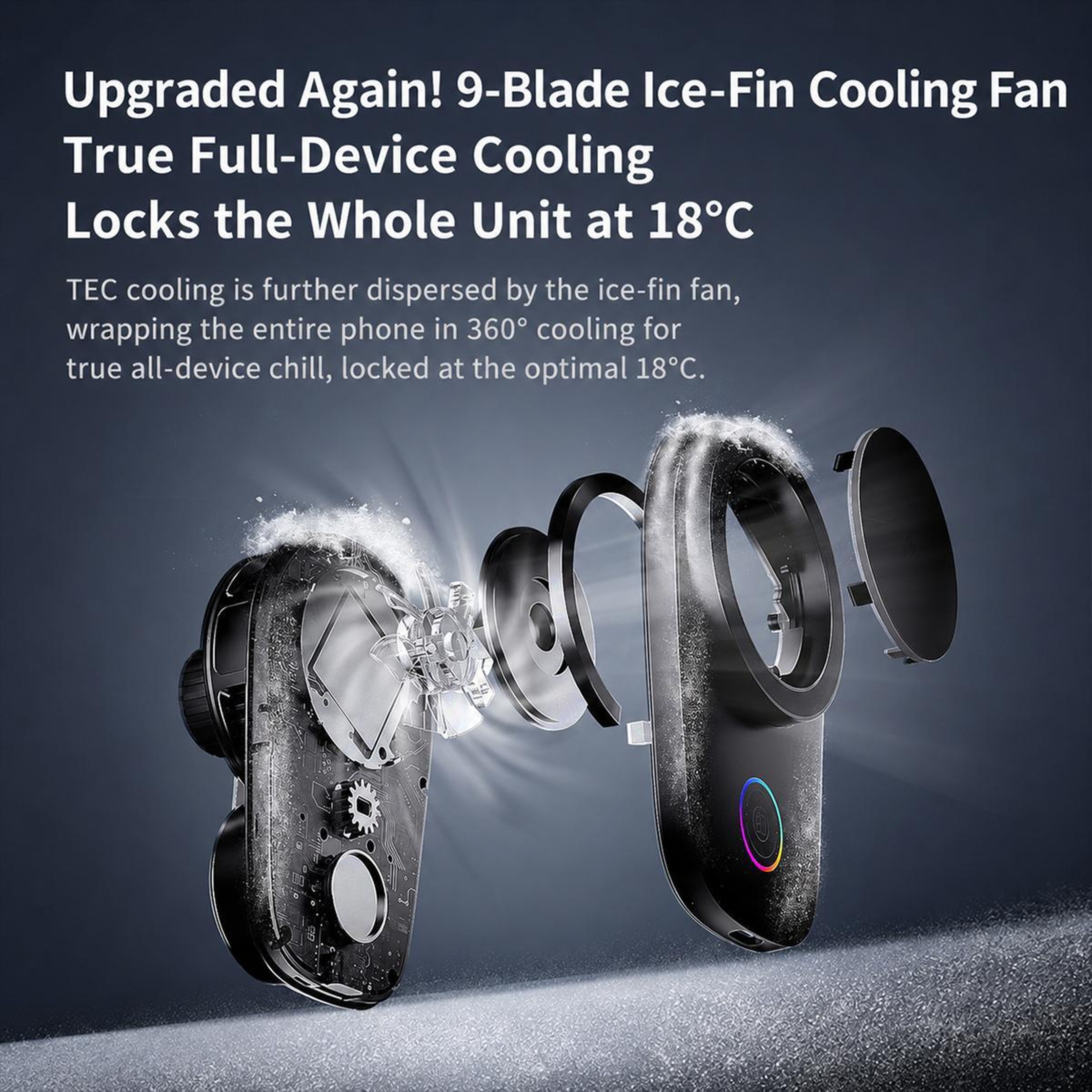 Wireless Charging Car Phone Mount with Magnetic Air Vent Holder 2PCS – view 8