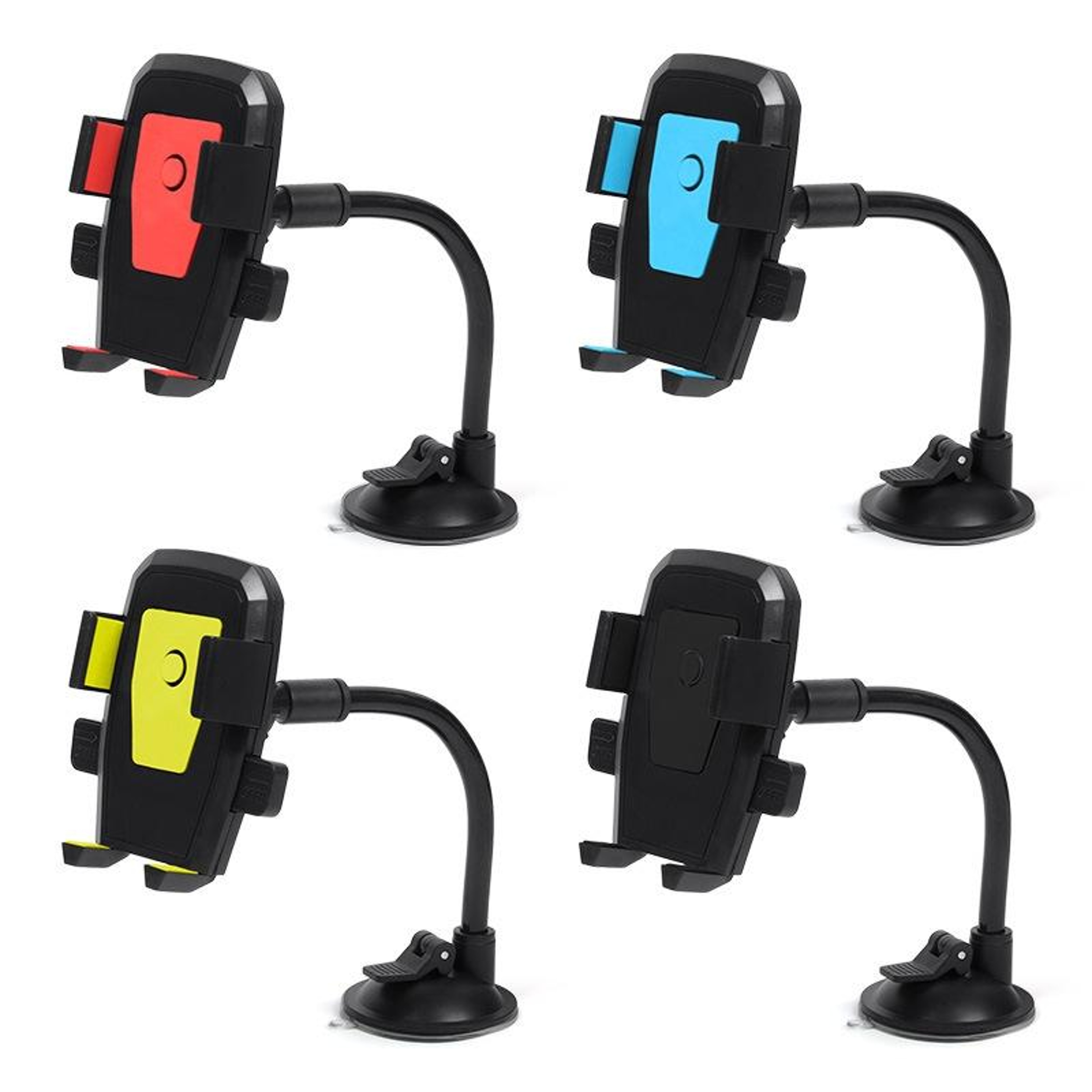 Windshield Car Phone Holder With Strong Suction Cup  OneTouch Lock 1