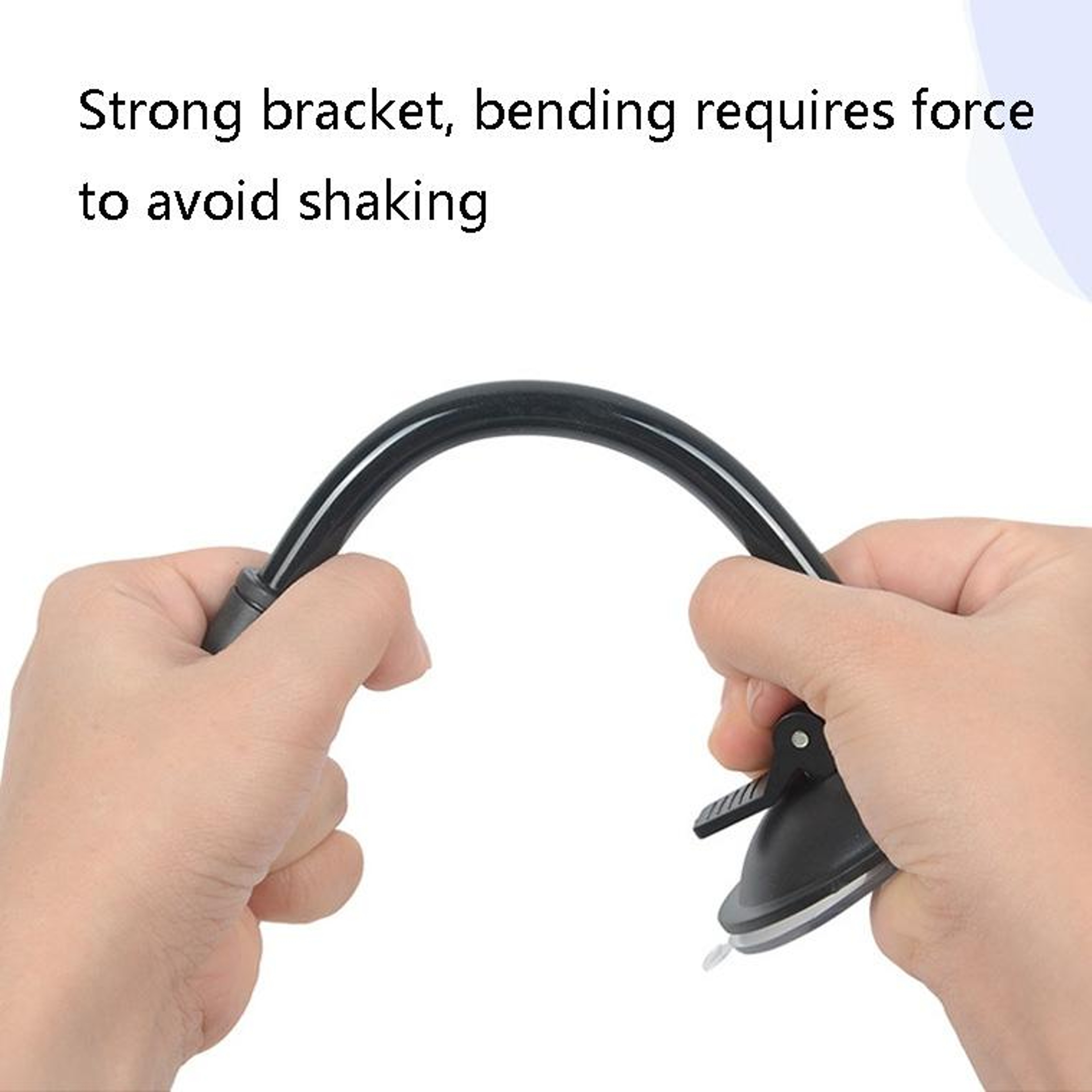 Windshield Car Phone Holder With Strong Suction Cup  OneTouch Lock 4